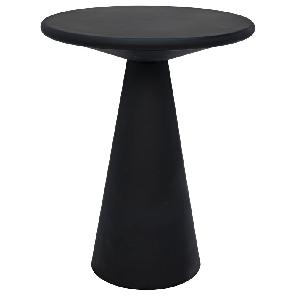 Idiom Side Table, Black Iron by NOIR