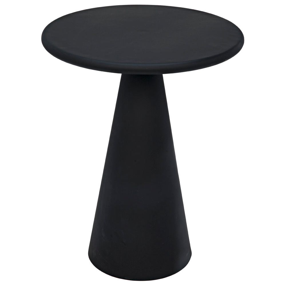 Idiom Side Table, Black Iron by NOIR
