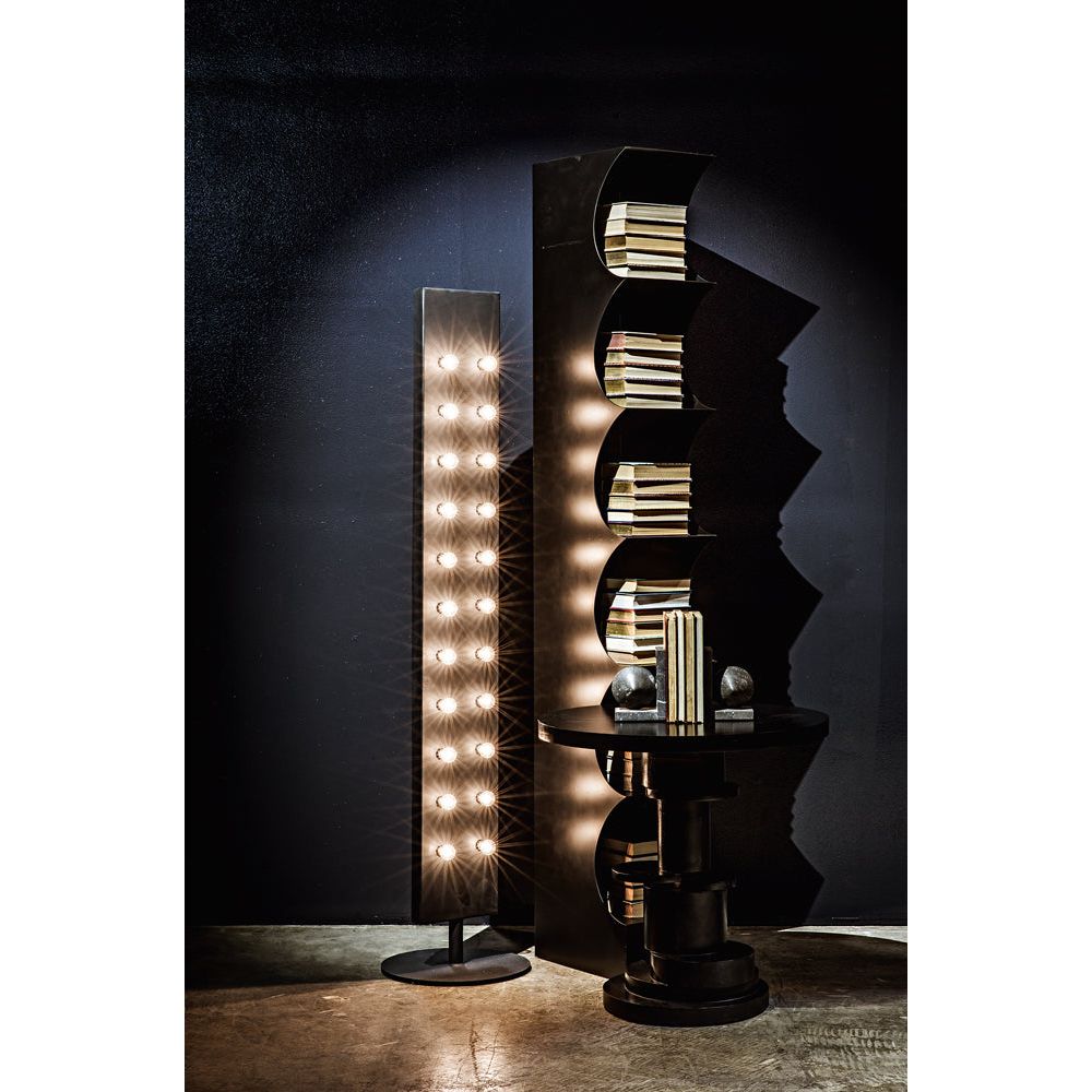 Hugo Side Table, Hand Rubbed Black by NOIR