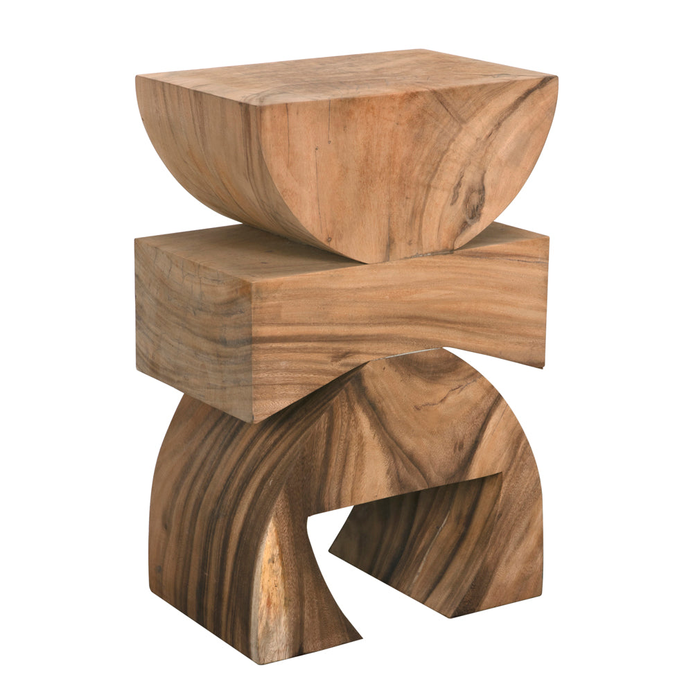 Monteiro Side Table, Stool by NOIR
