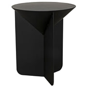Lora Side Table, Black Iron by NOIR