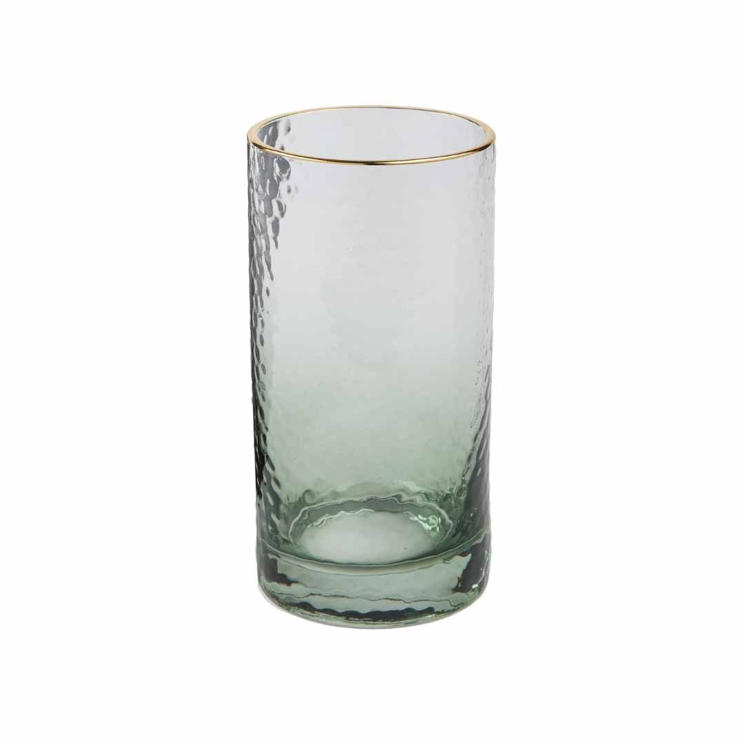 Giselle Green Bar Glass Highball by Tableau
