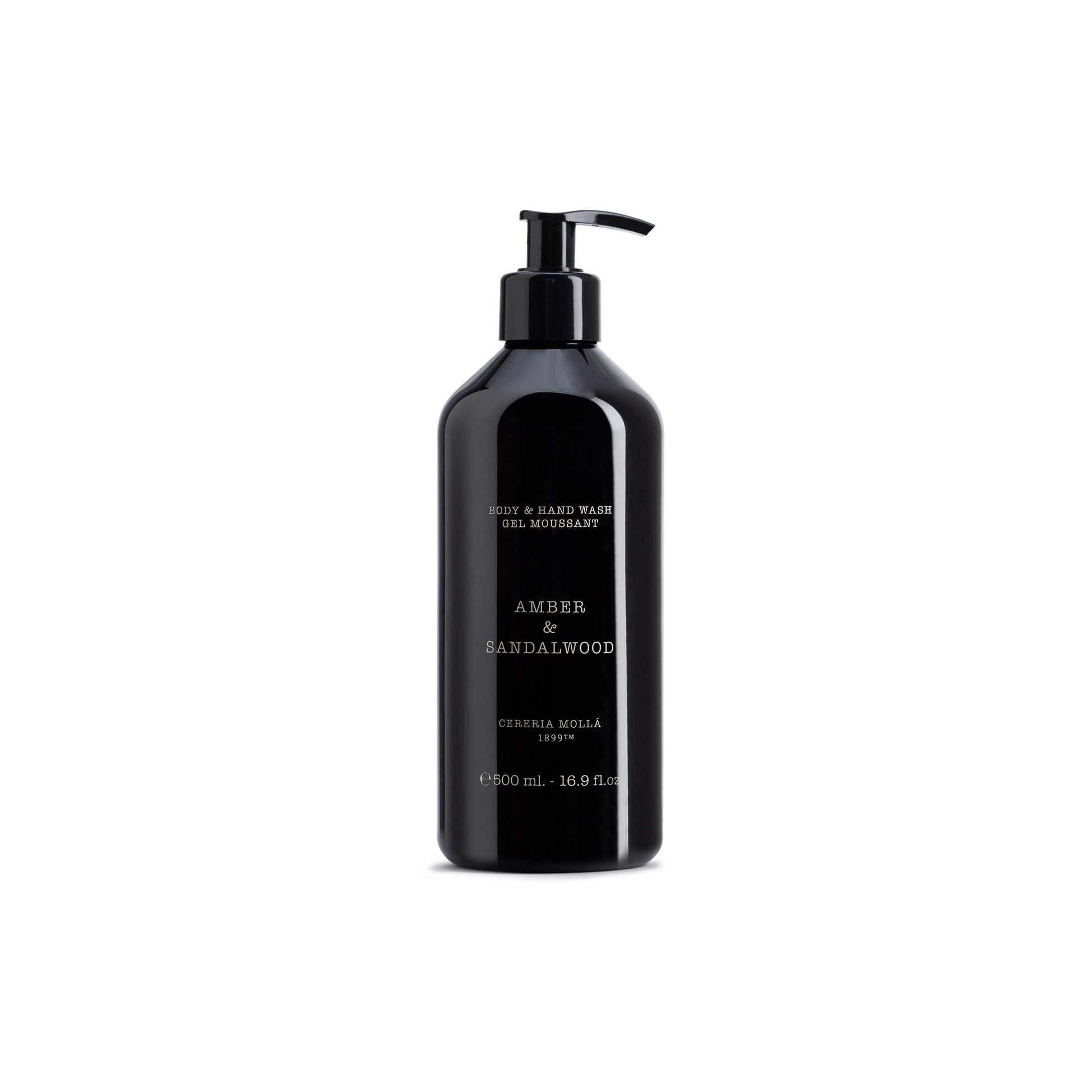 Cereria Molla Amber & Sandalwood Hand & Body Wash 16.9 fl oz by Cereria Molla
