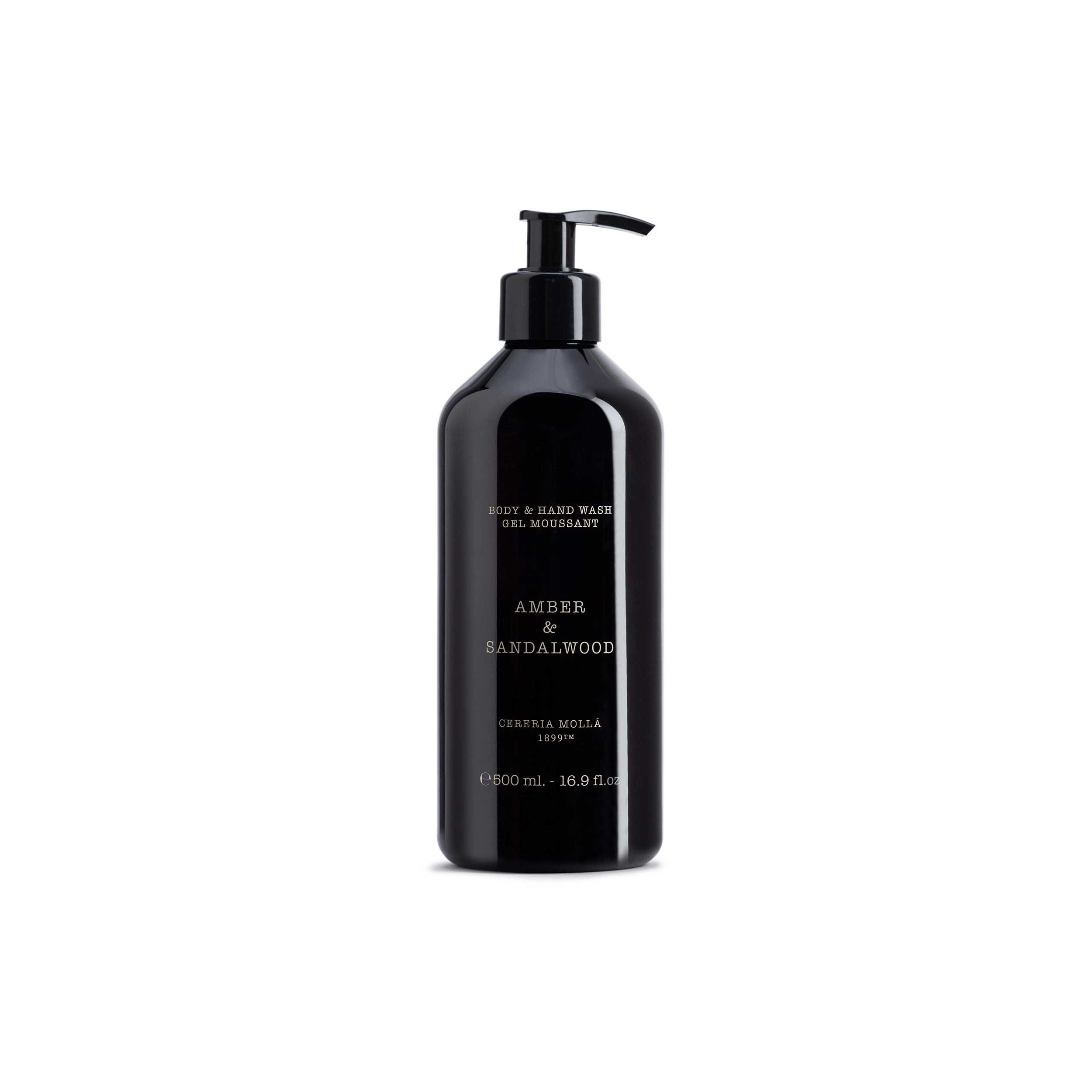 Cereria Molla Amber & Sandalwood Hand & Body Wash 16.9 fl oz by Cereria Molla