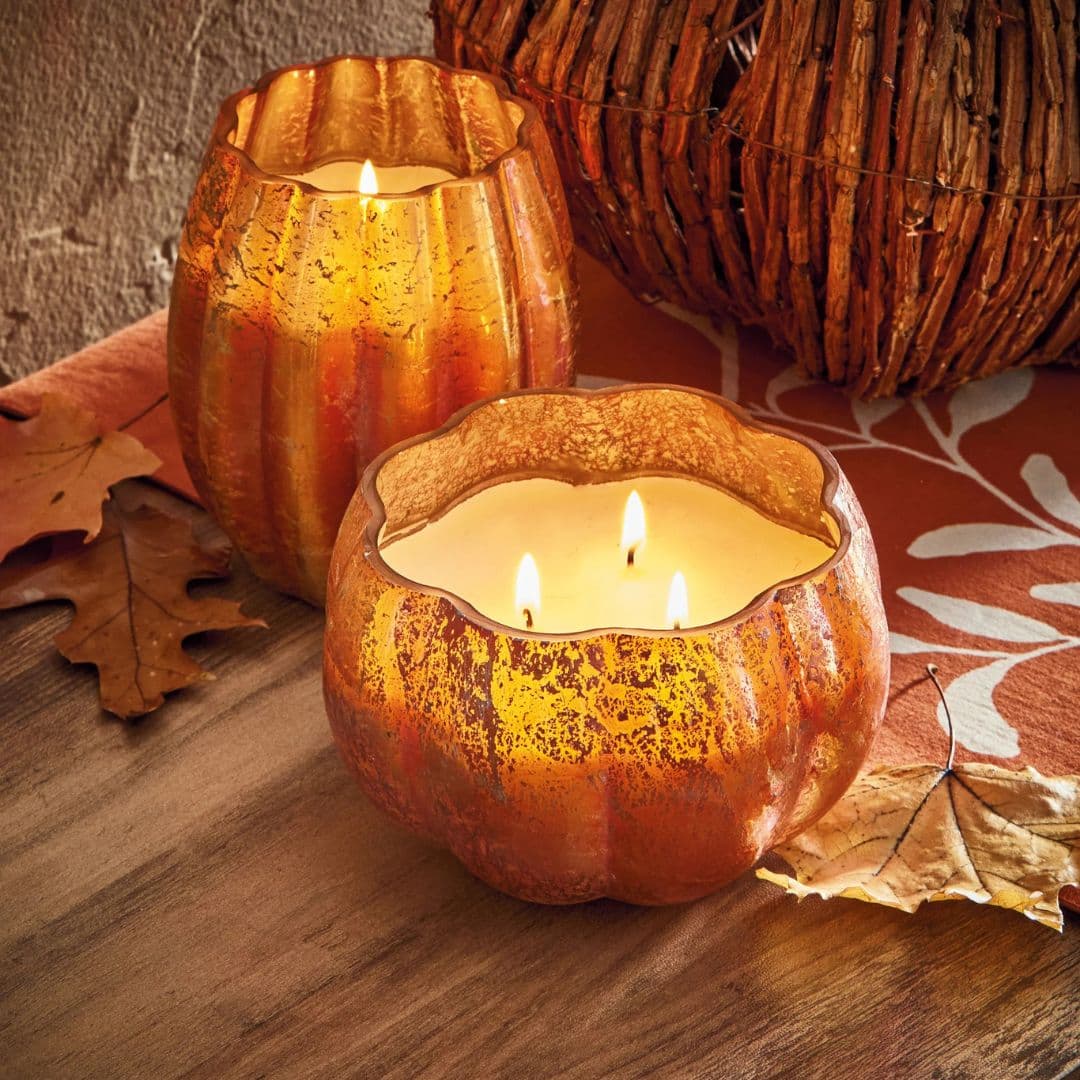 Harvest Pumpkin Candle | tag