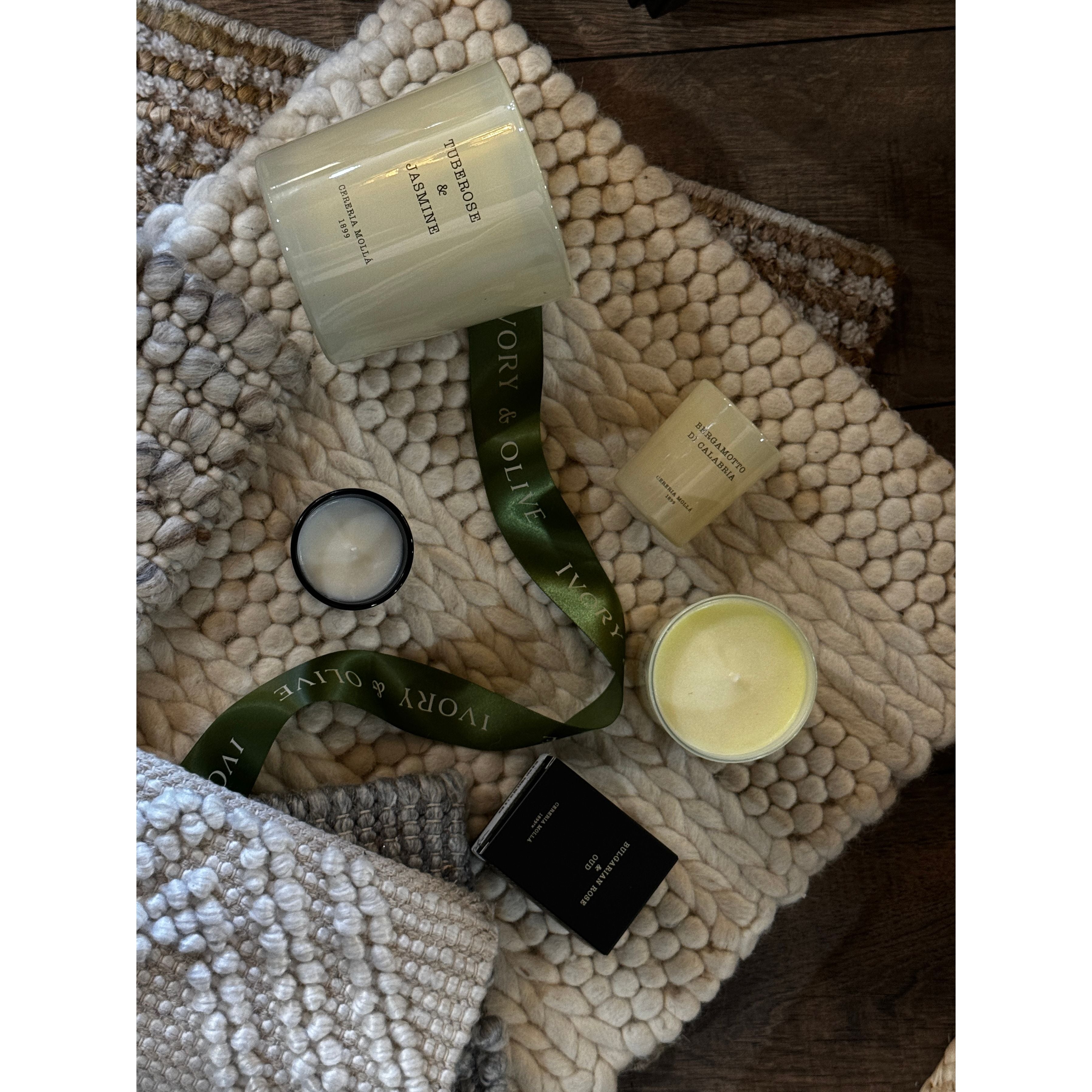 8oz. candle Tuberose & Jasmine Candle by Cereria Molla