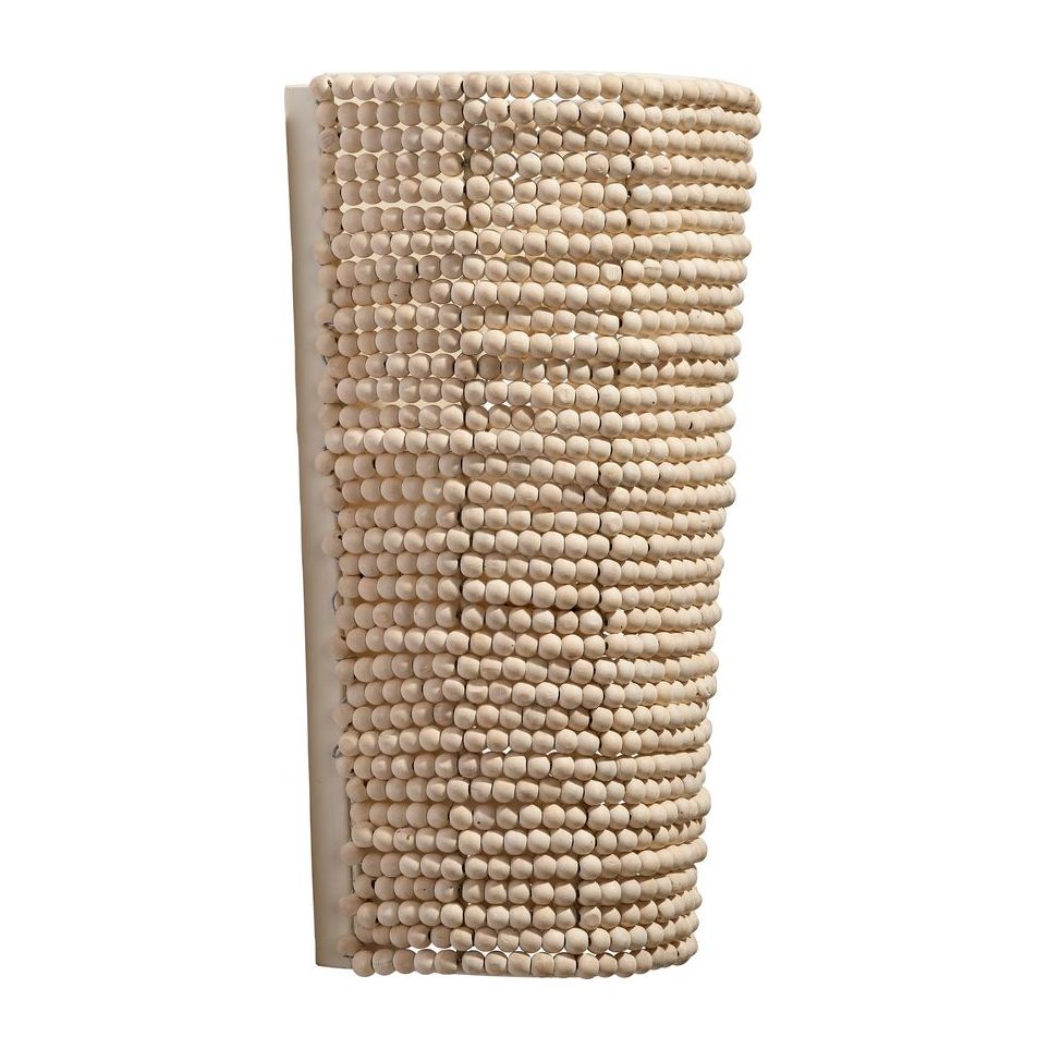 Seawall 1-Light Beaded Cone Wall Sconce by Jamie Young