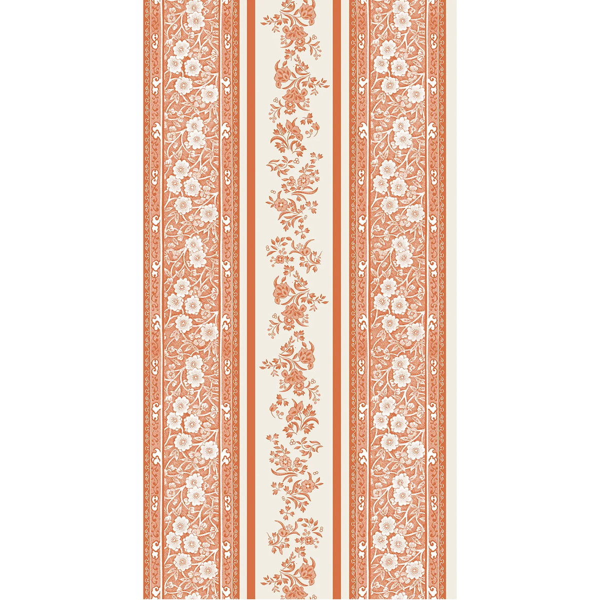 Pumpkin Burleigh Stripe Guest Napkins | Hester & Cook by Hester & Cook