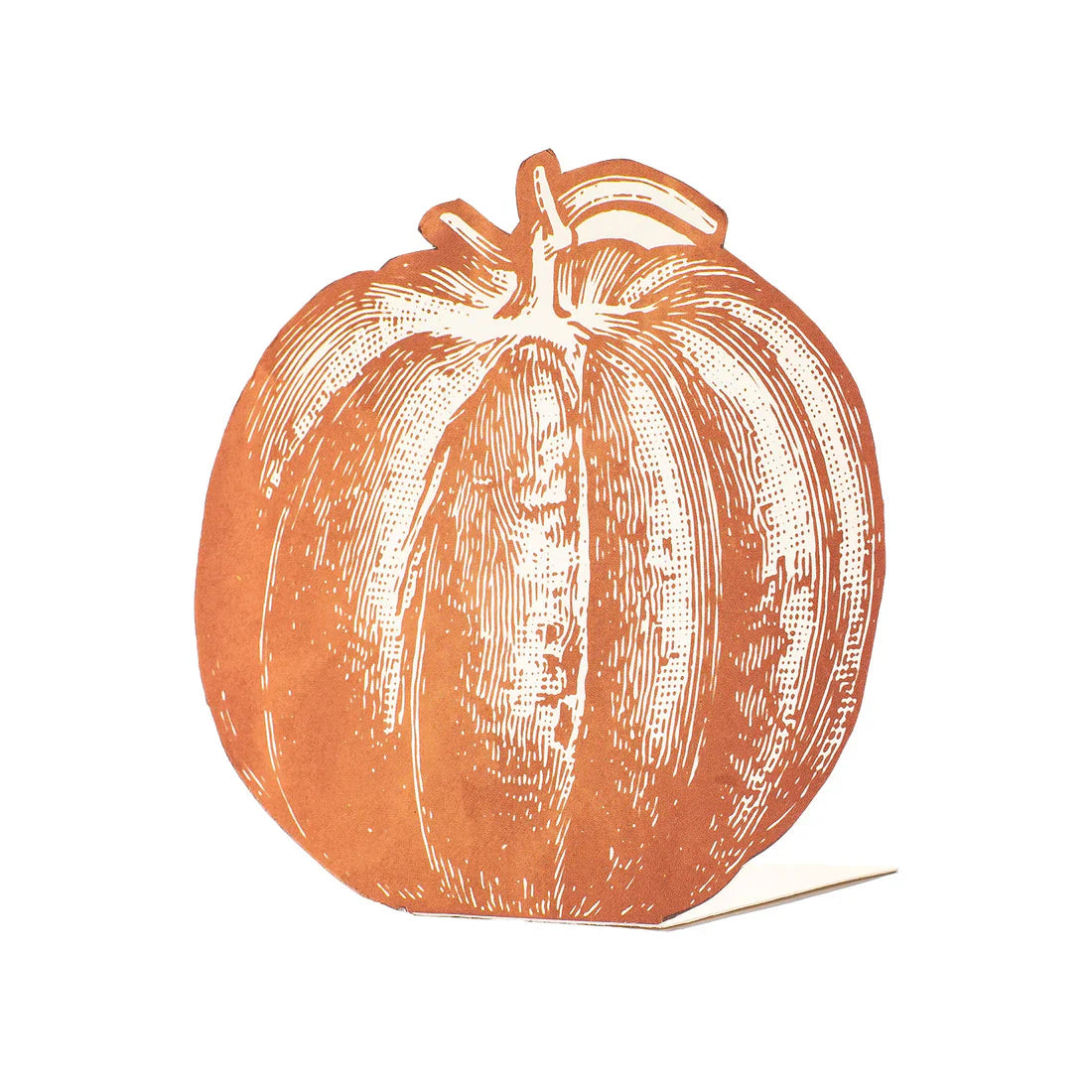 Pumpkin Place Card - Pack of 12 by Hester & Cook