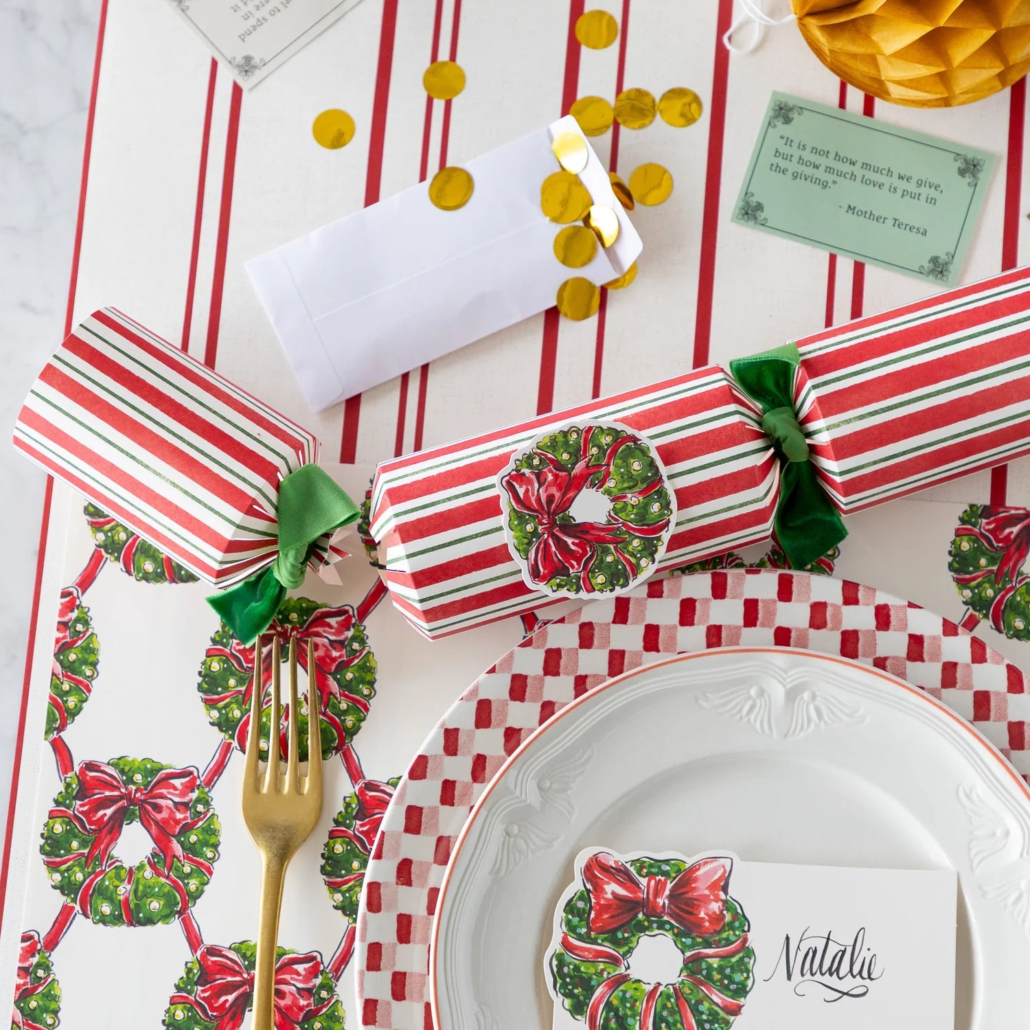Holiday Wreath Crackers by Hester & Cook