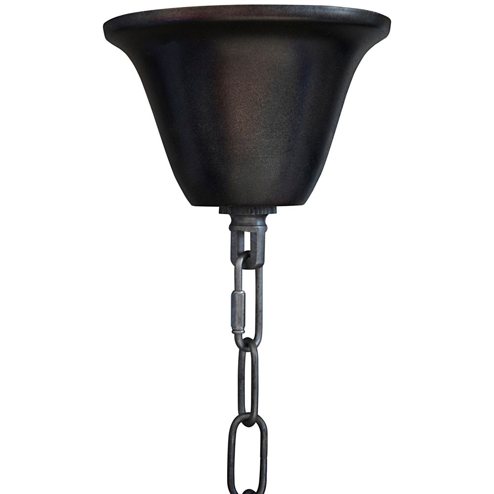 Lex Chandelier, Black Iron by NOIR