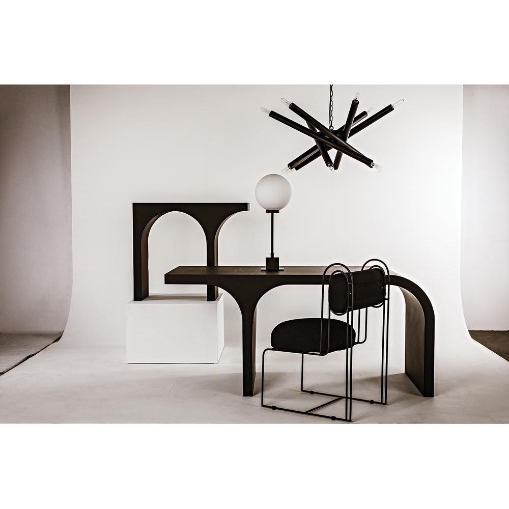 Lex Chandelier, Black Iron by NOIR