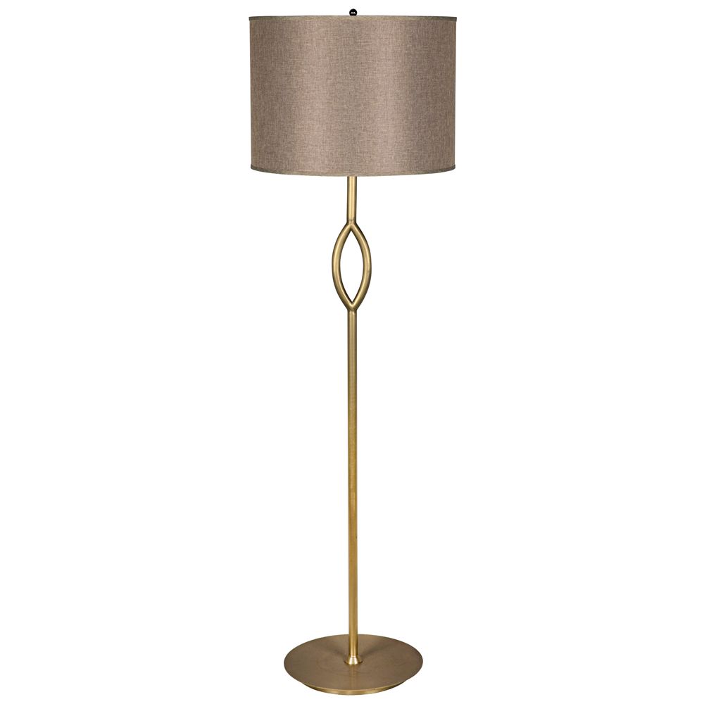 Ridge Floor Lamp with Shade by NOIR