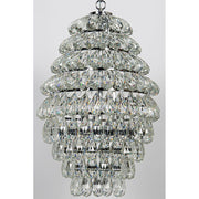 Illumination Chandelier, Chrome Finish and Glass by NOIR