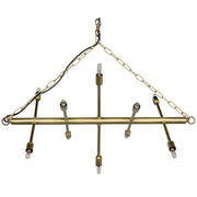 Sperato Chandelier, Antique Brass by NOIR