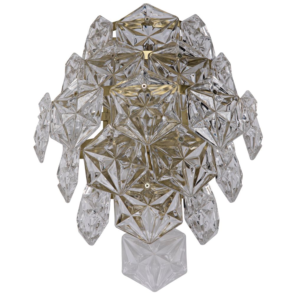 Neive Sconce, Antique Brass by NOIR