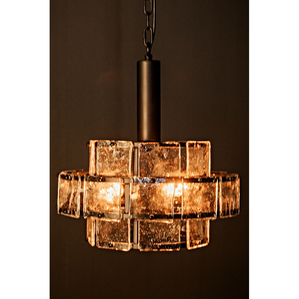 Bergdorf Pendant, Black Iron by NOIR