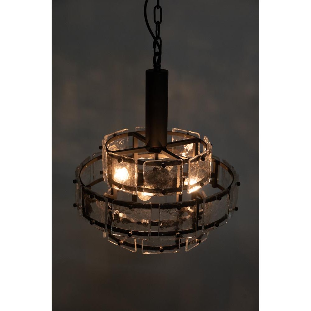 Bergdorf Pendant, Black Iron by NOIR