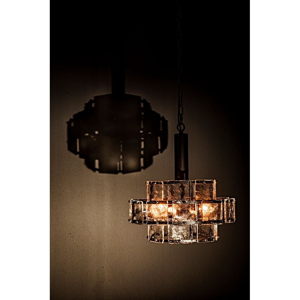 Bergdorf Pendant, Black Iron by NOIR