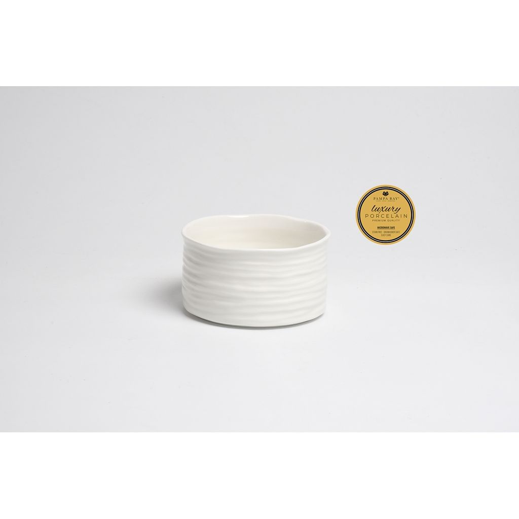 Le Blanc Porcelain Snack Bowl by Pampa Bay
