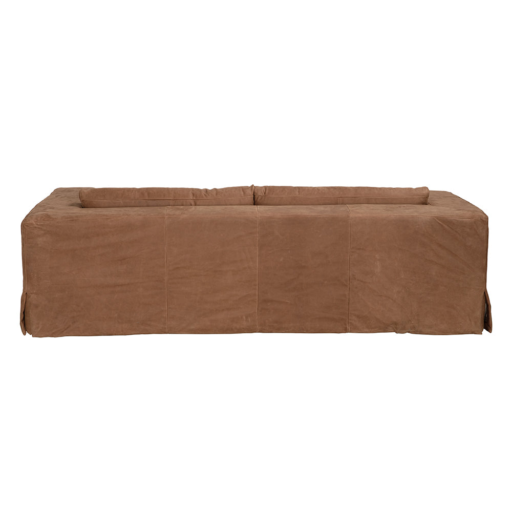 Plato Sofa, Orris Brown Leather by NOIR