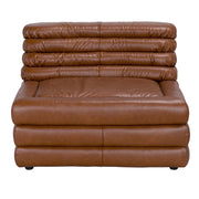 Bandera Sofa, 1A, Roche Tan Leather by NOIR