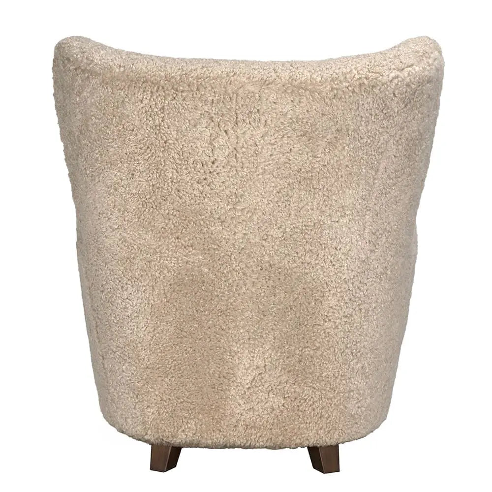 Pola Chair – Camel Teddy Fleece | NOIR by NOIR