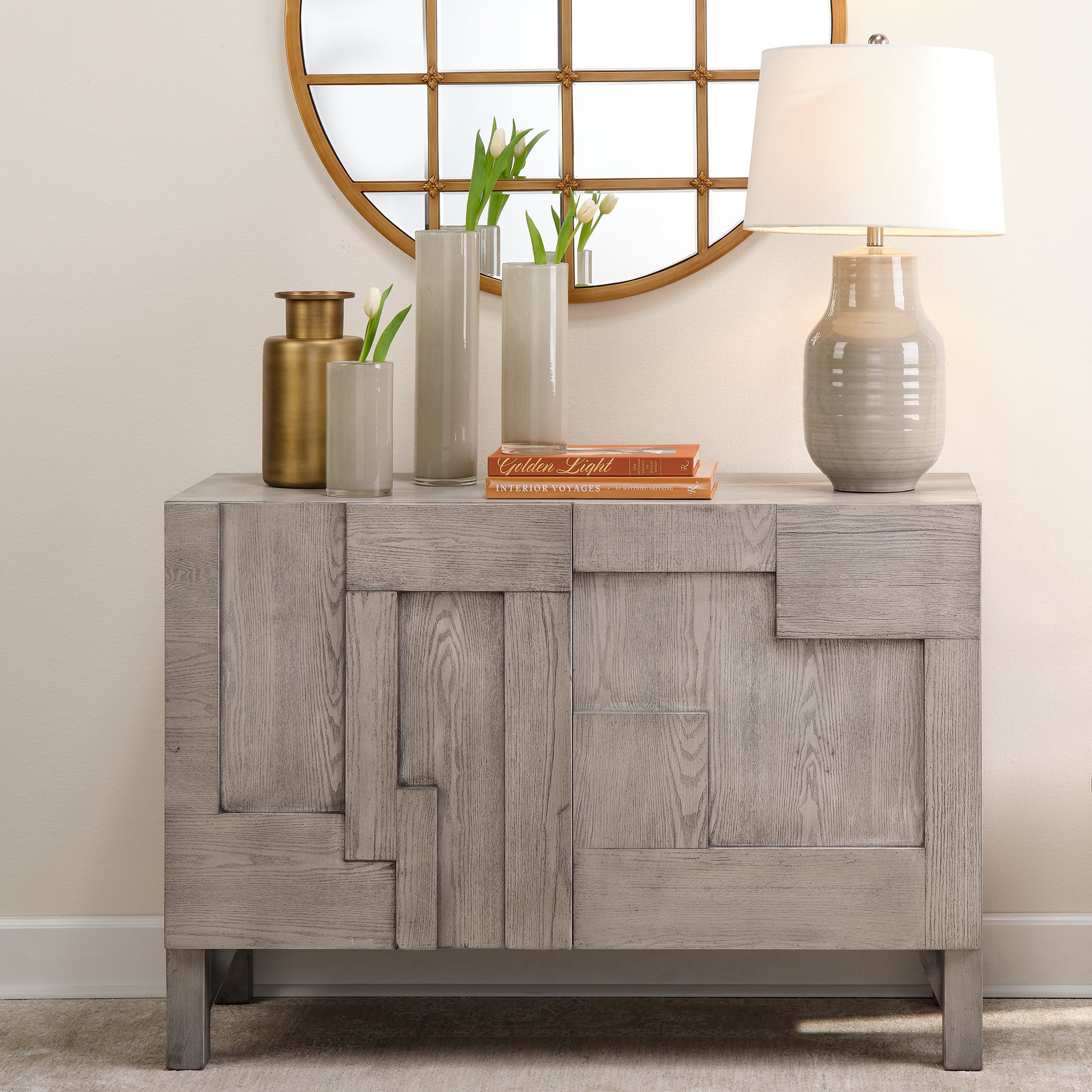 Context Two-Door Credenza by Jamie Young