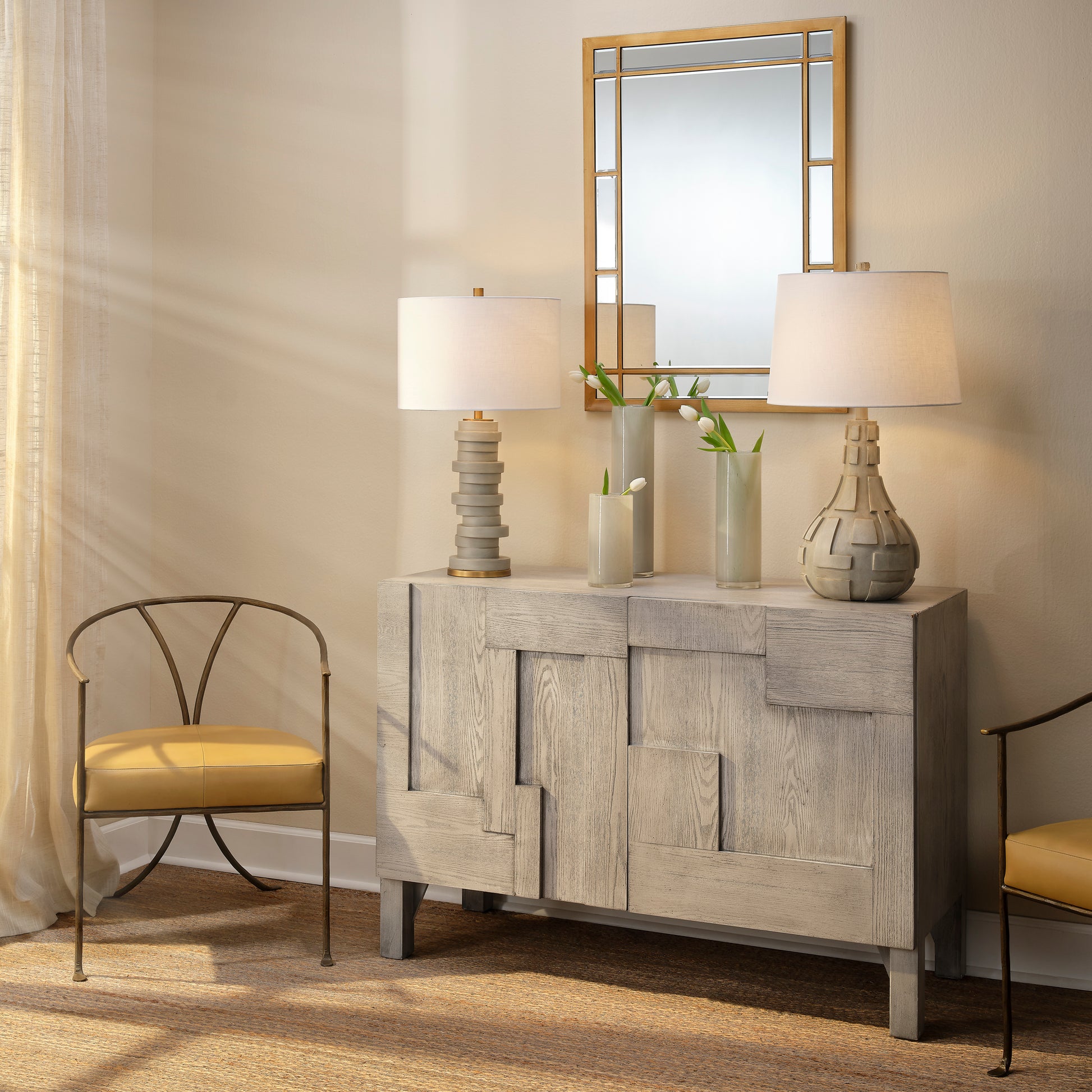 Context Two-Door Credenza by Jamie Young