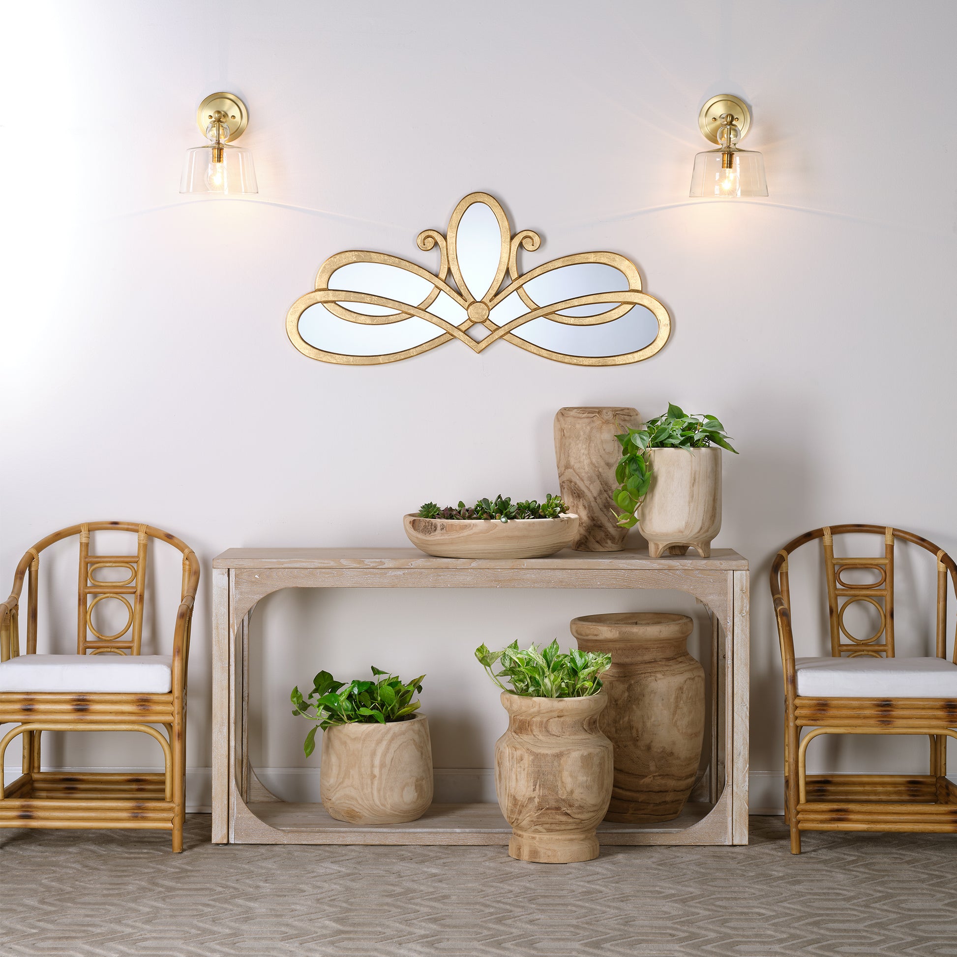 Everett Wood Console Table by Jamie Young