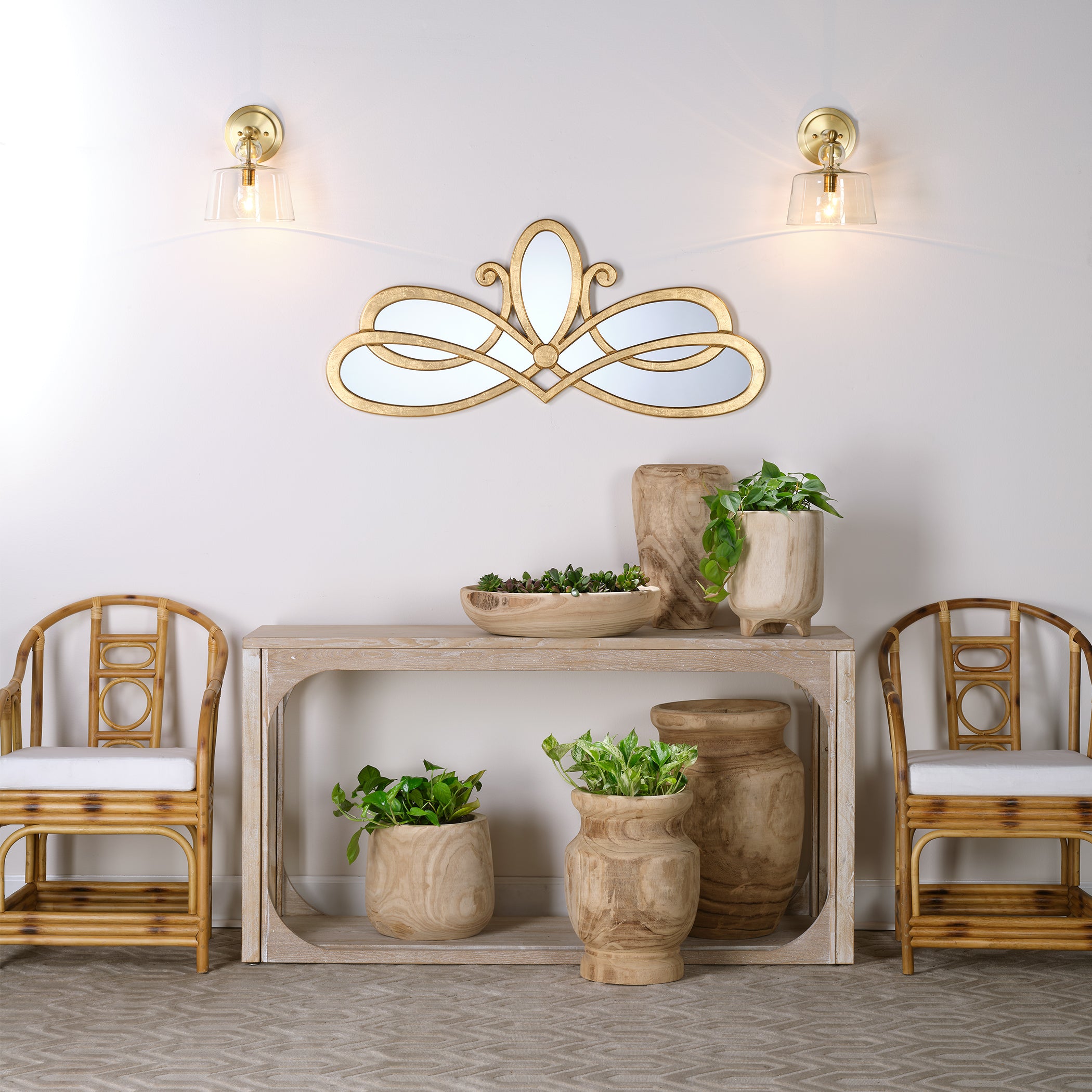 Everett Wood Console Table by Jamie Young