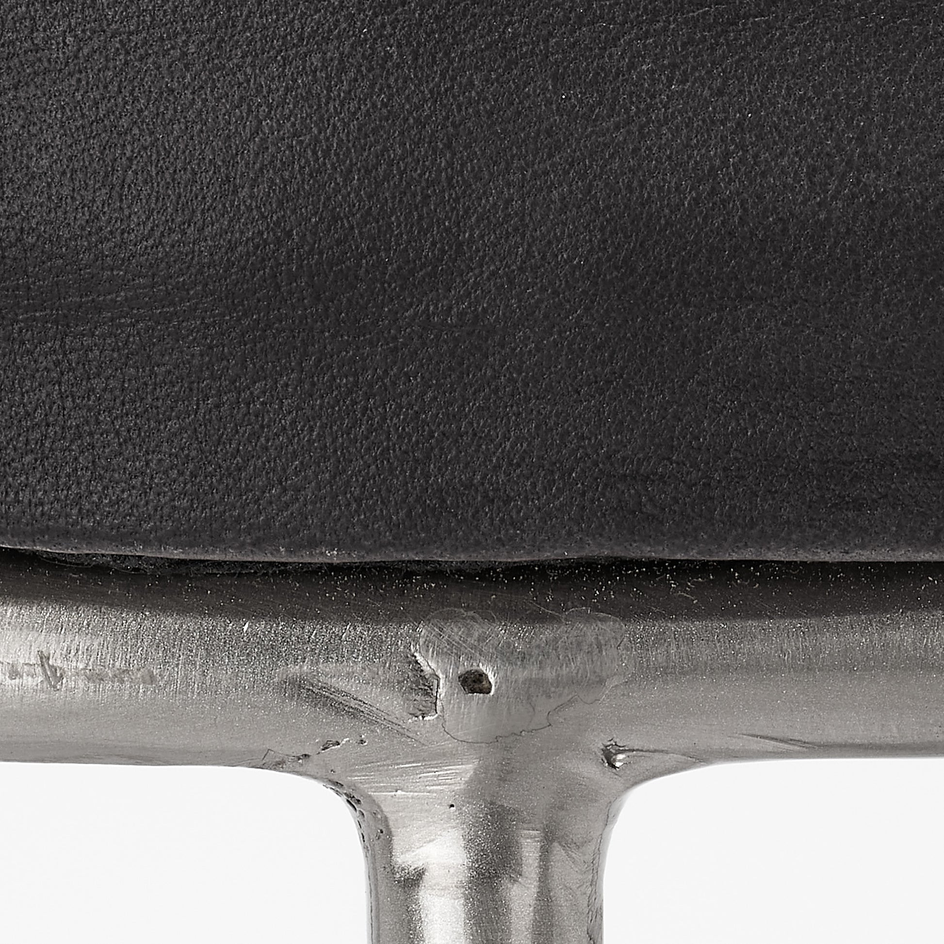 Henry Round Leather Counter Stool by Jamie Young