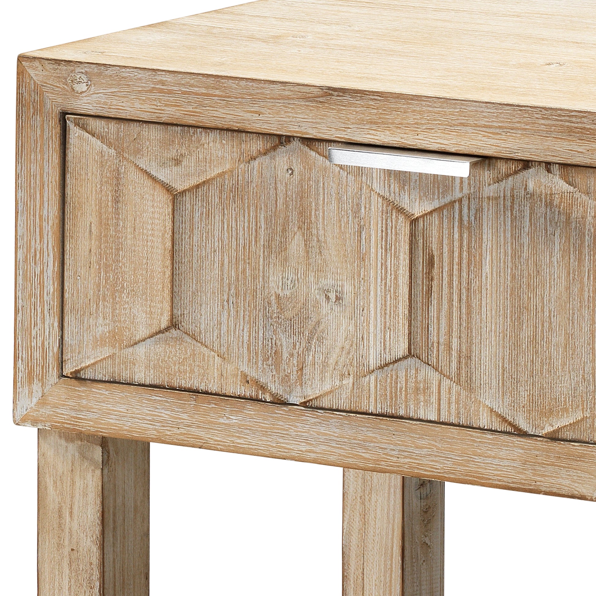 Juniper Two-Drawer Wood Console Table by Ivory & Olive