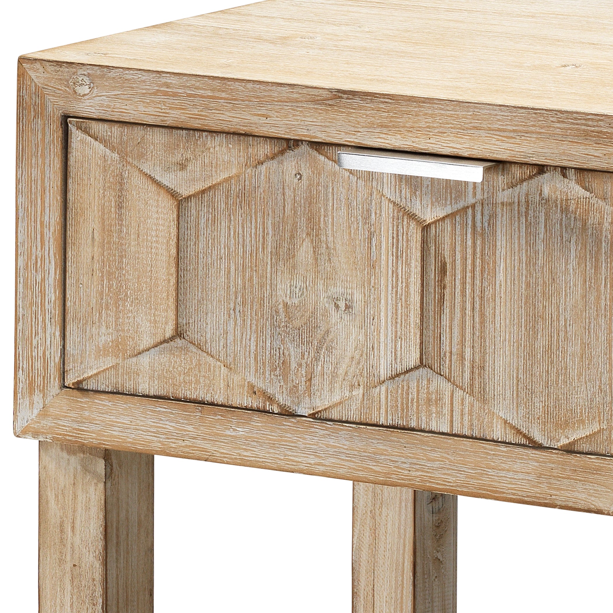 Juniper Two-Drawer Wood Console Table by Ivory & Olive