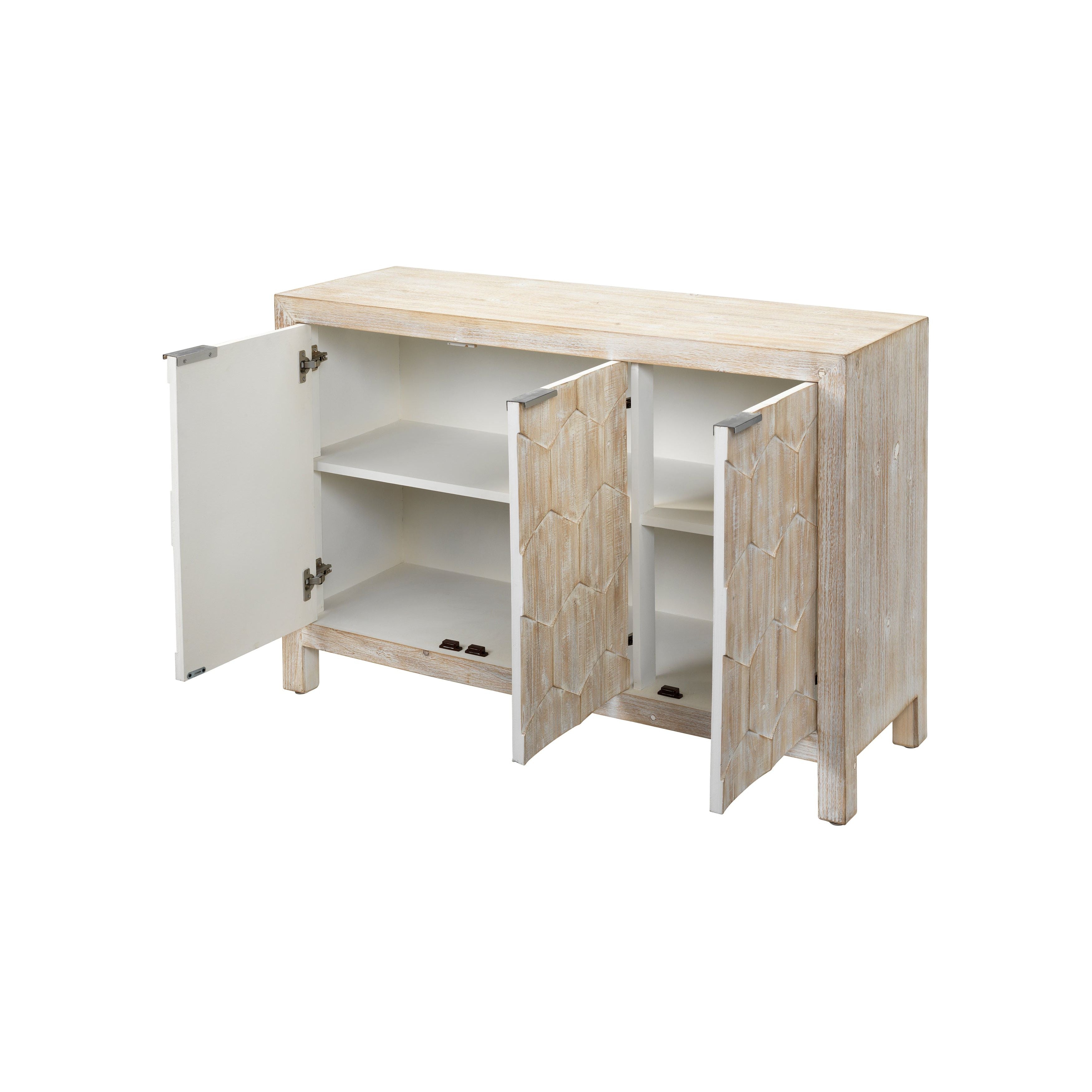 Juniper Three-Door Wood Cabinet by Jamie Young