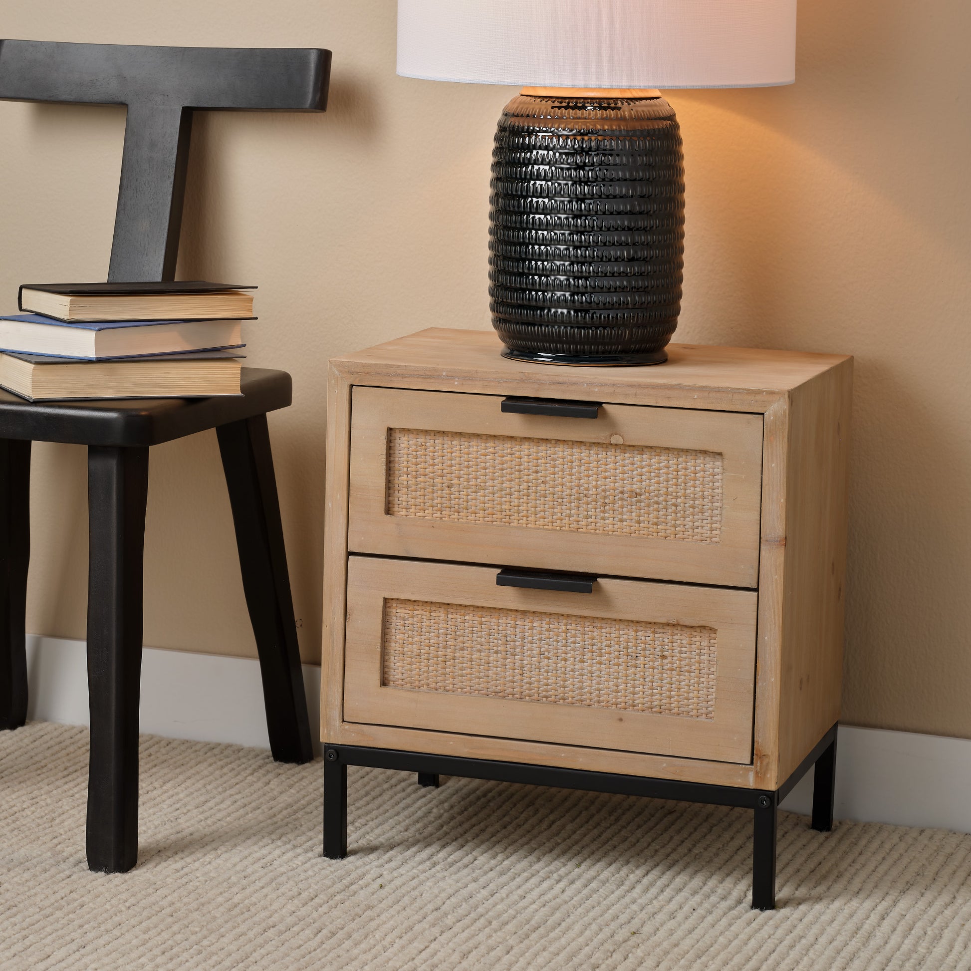 Reed 2 Drawer Side Table by Jamie Young