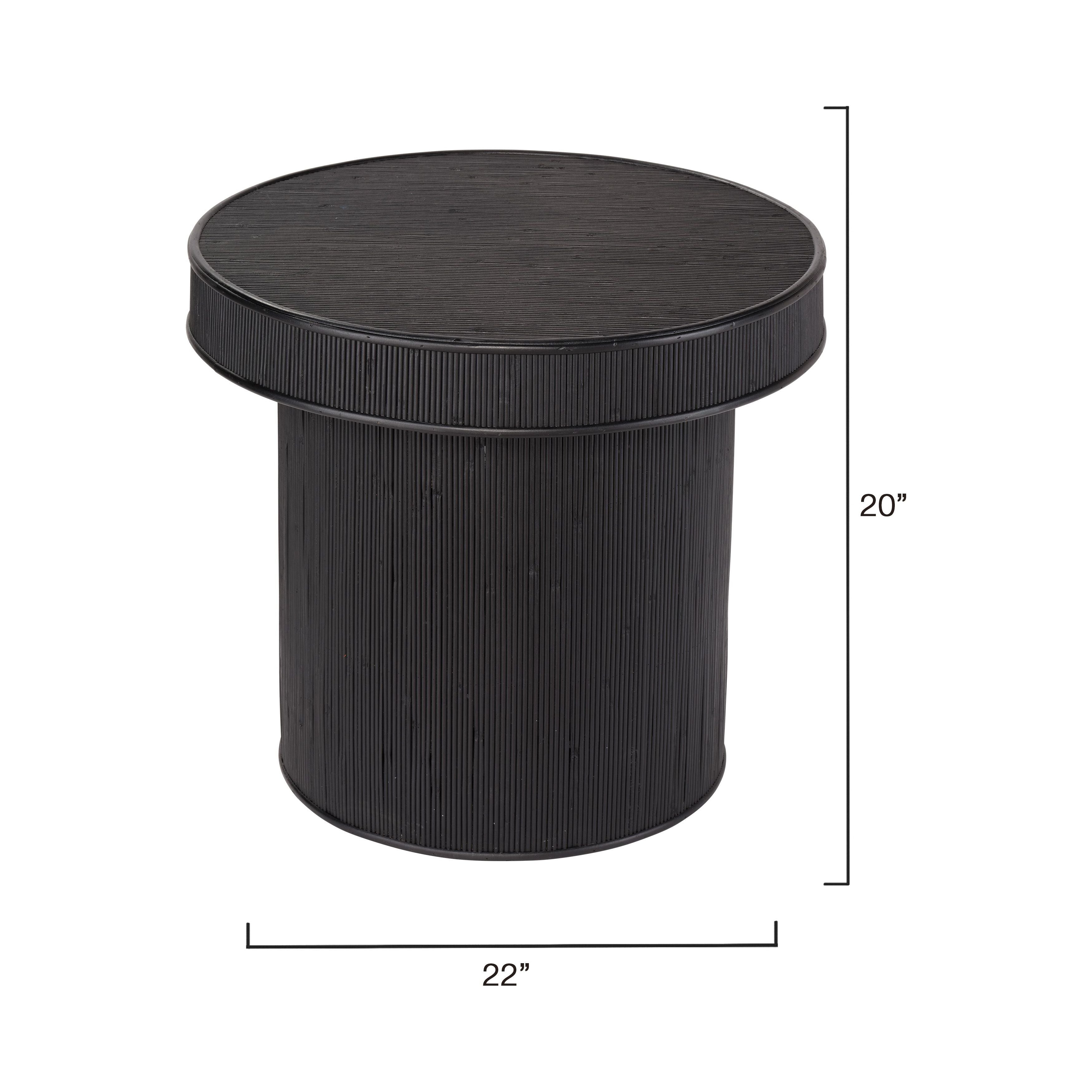 Taylor Bamboo Side Accent Table by Jamie Young
