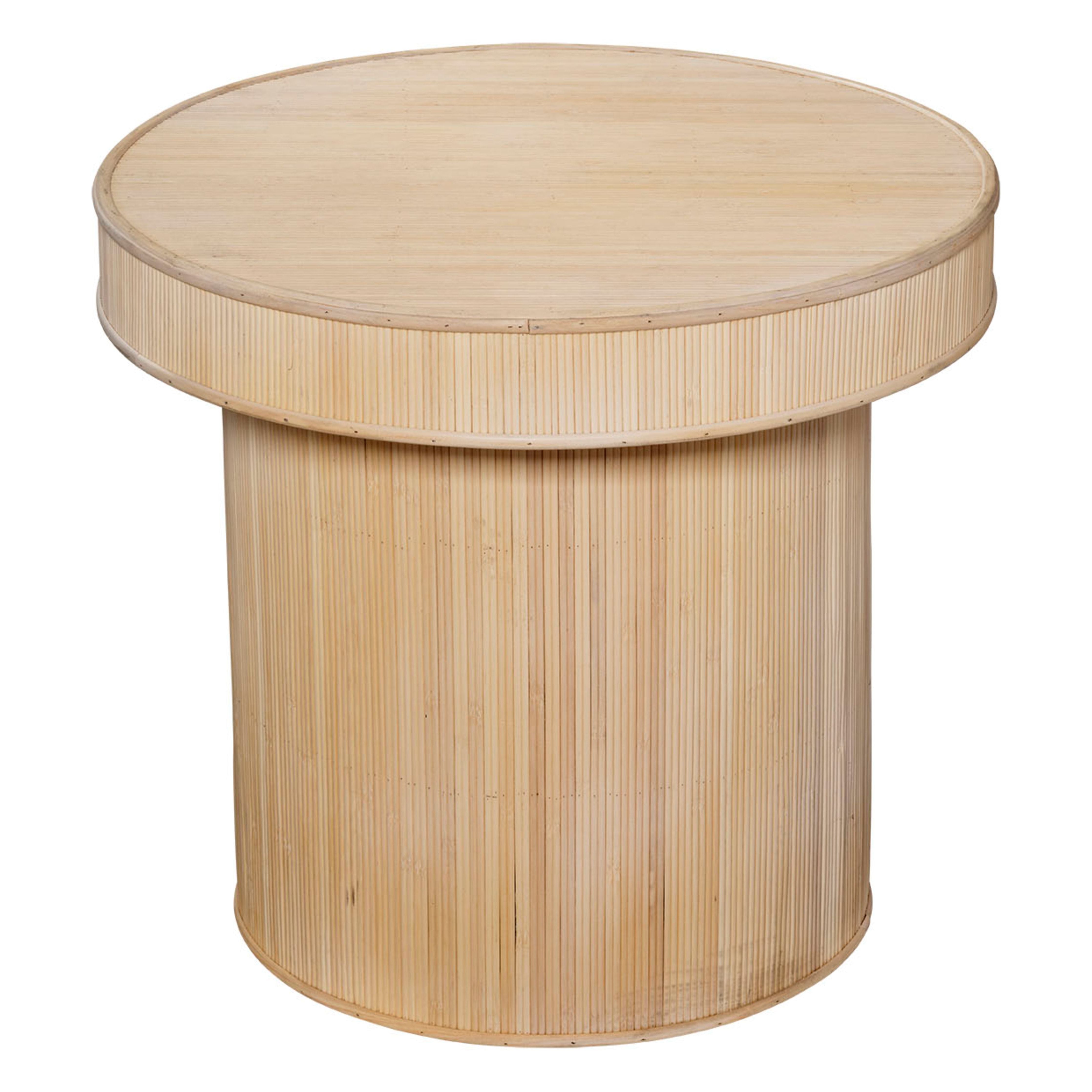 Taylor Bamboo Side Accent Table Natural by Jamie Young