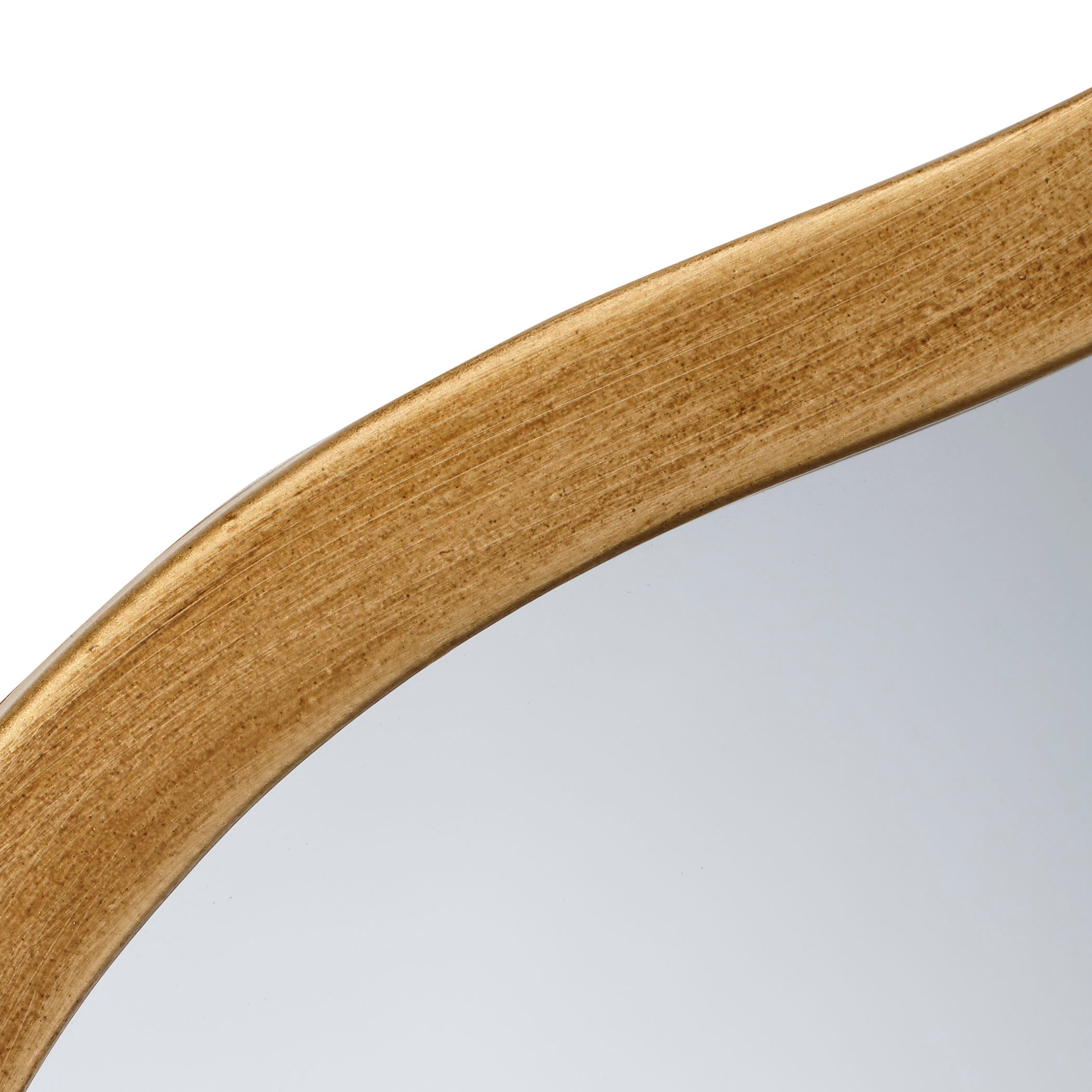 Aurora Wavy Iron Floor Mirror by Jamie Young