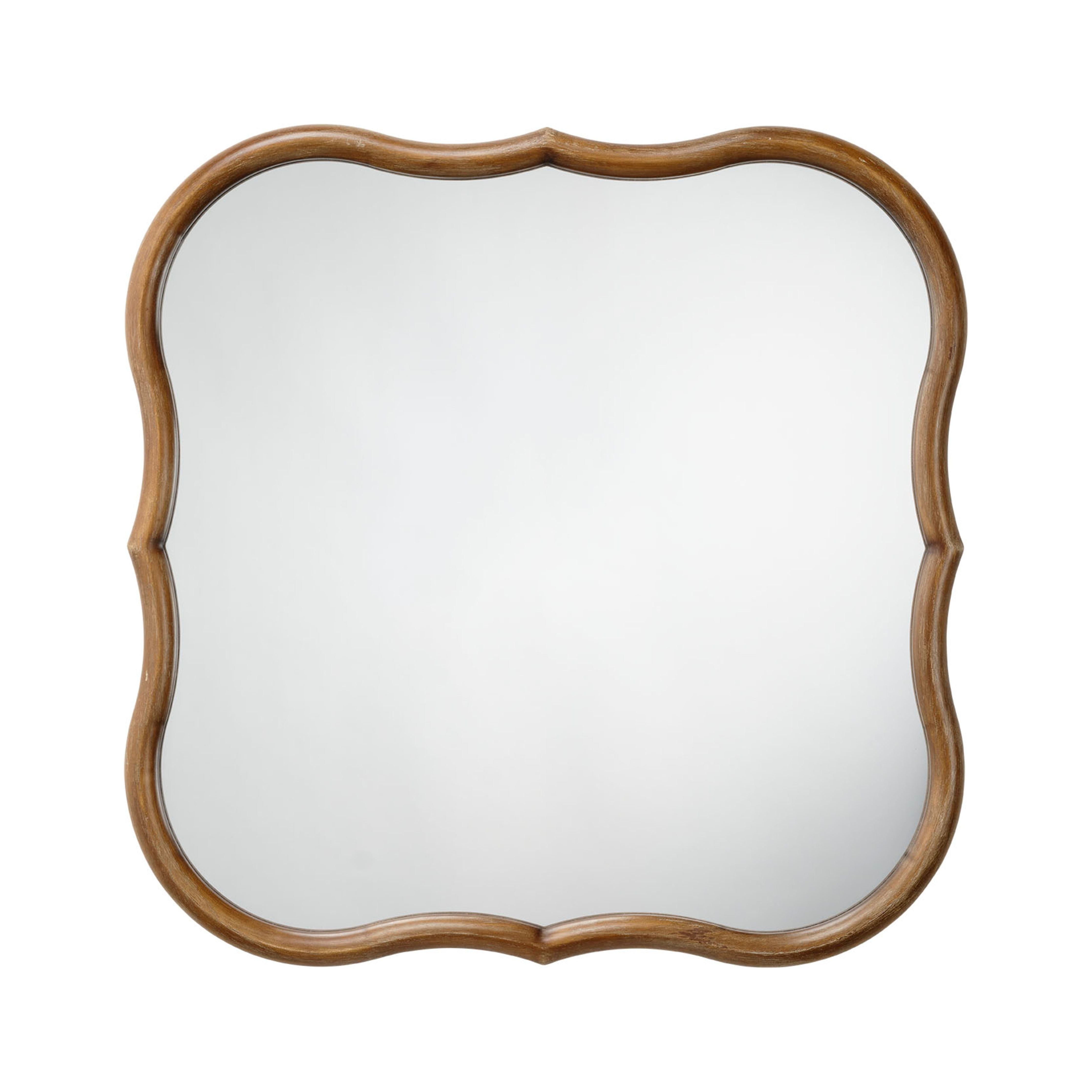 Daisy Wood Wall Mirror by Jamie Young