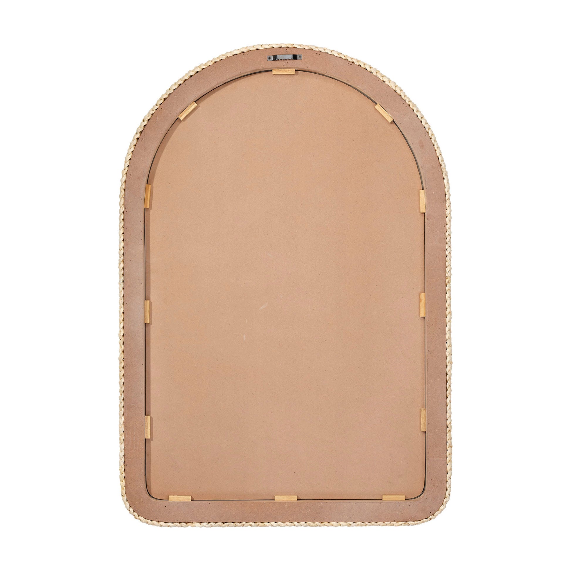 Grain Woven Corngrass Arch Wall Mirror by Jamie Young