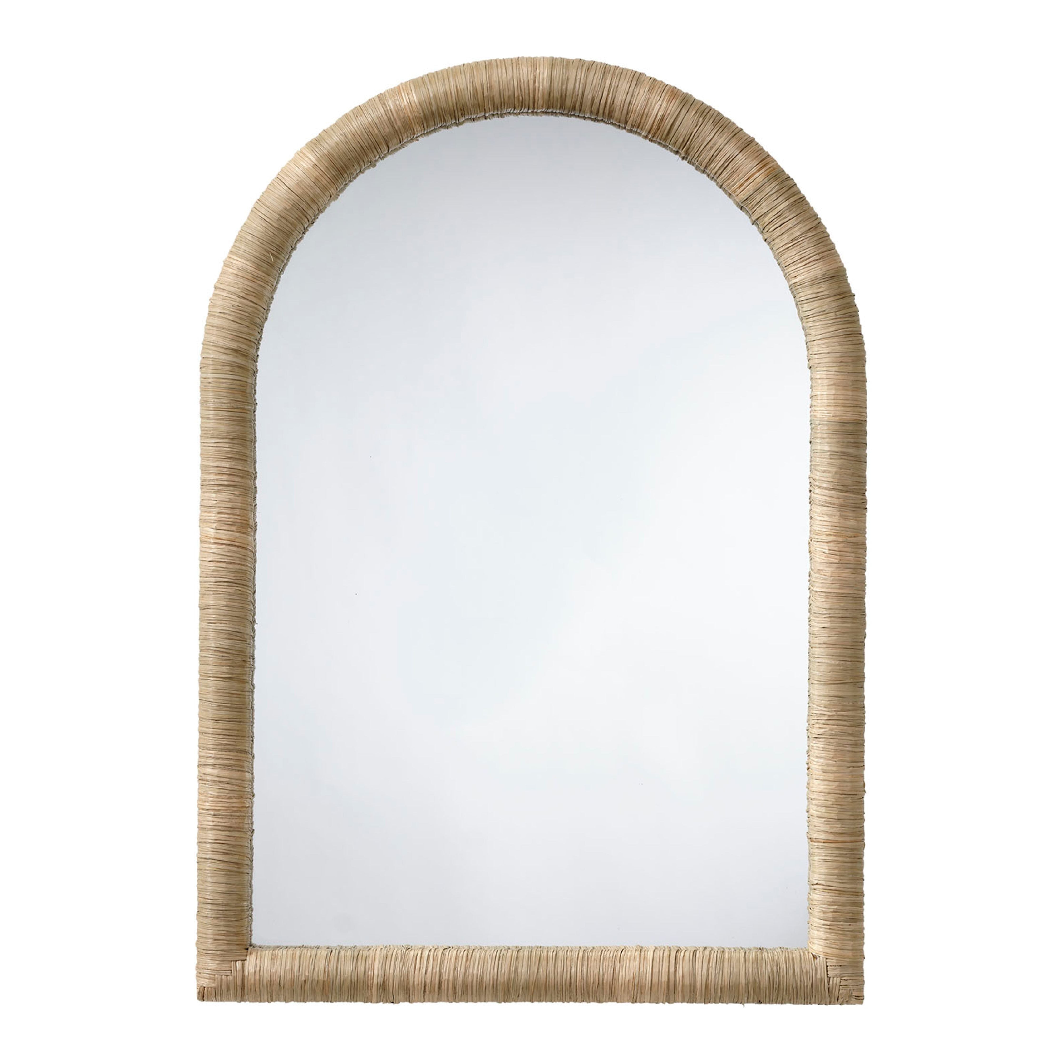 Hill Seagrass Arch Wall Mirror by Jamie Young