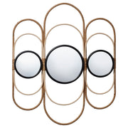 Milo Decorative Jute Mirror by Jamie Young