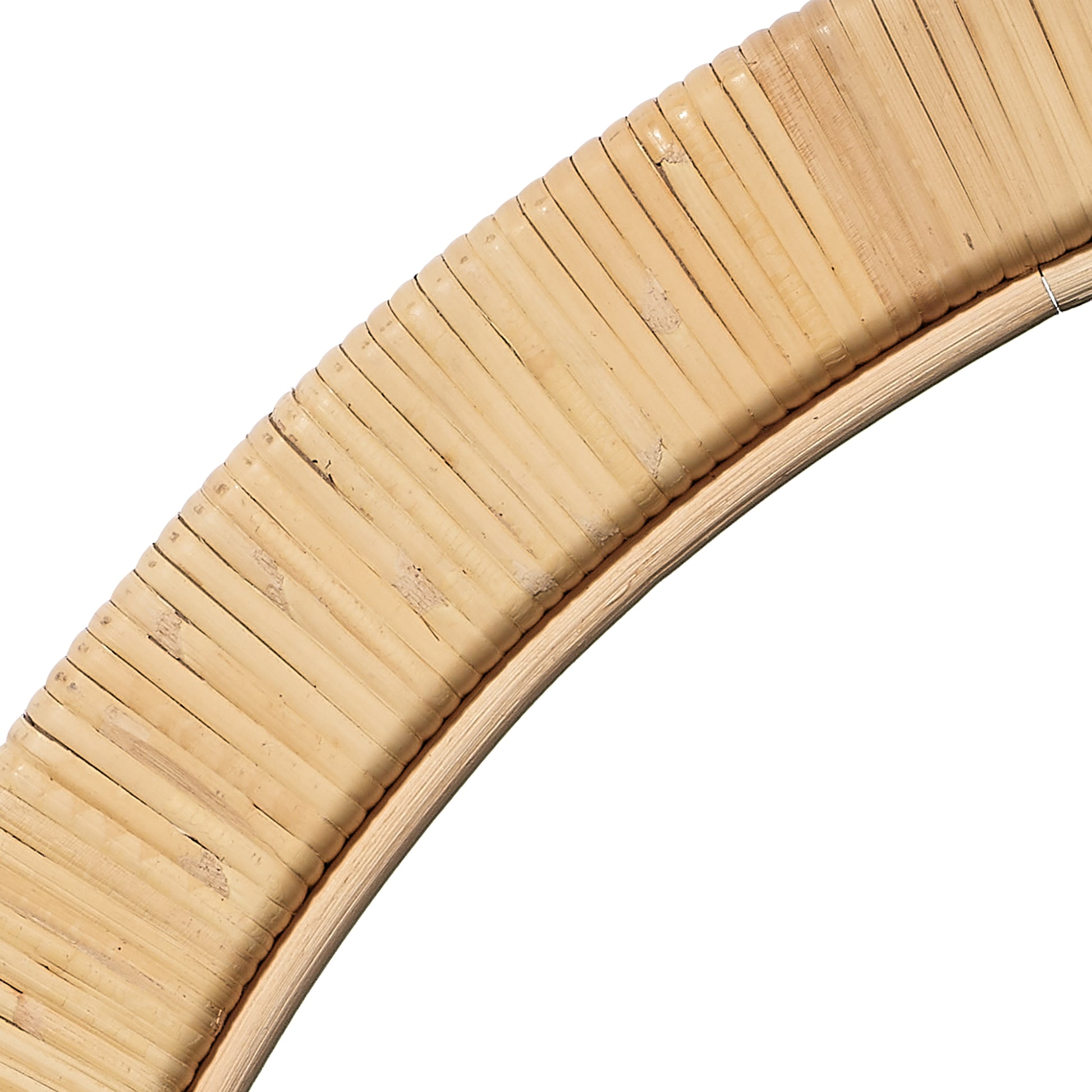 Ohana Rattan Round Mirror by Jamie Young
