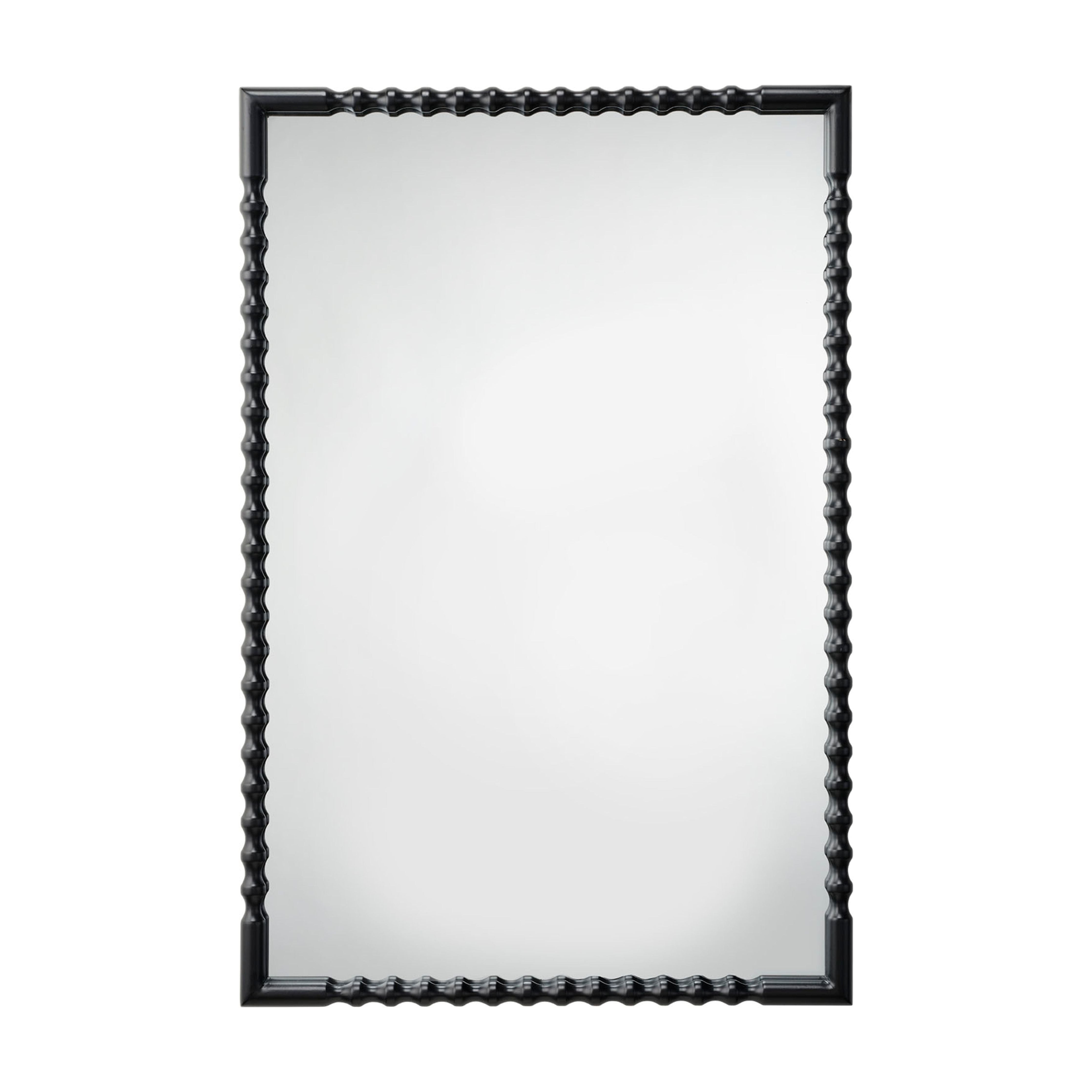 Particle Iron Rectangle Wall Mirror by Jamie Young