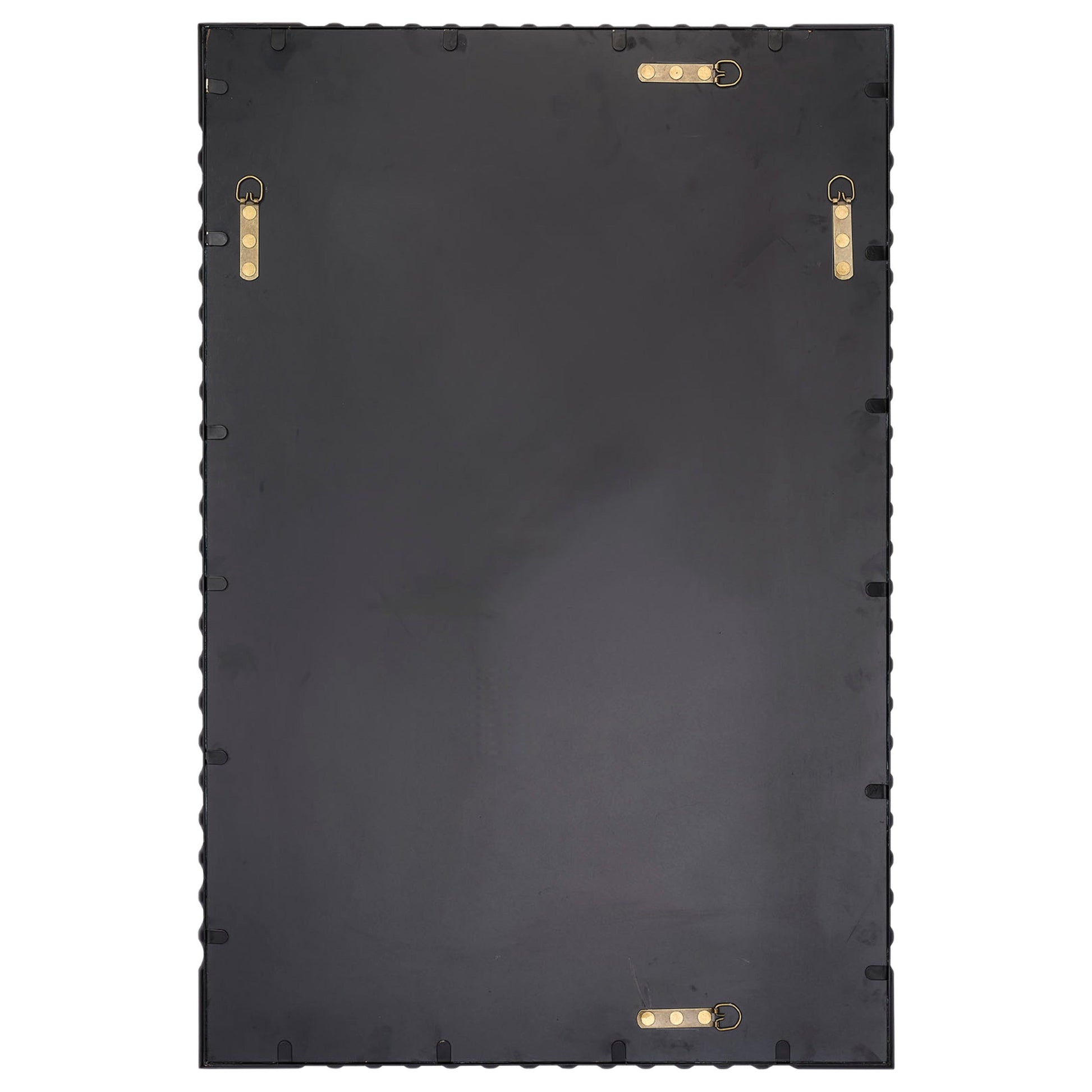Particle Iron Rectangle Wall Mirror by Jamie Young
