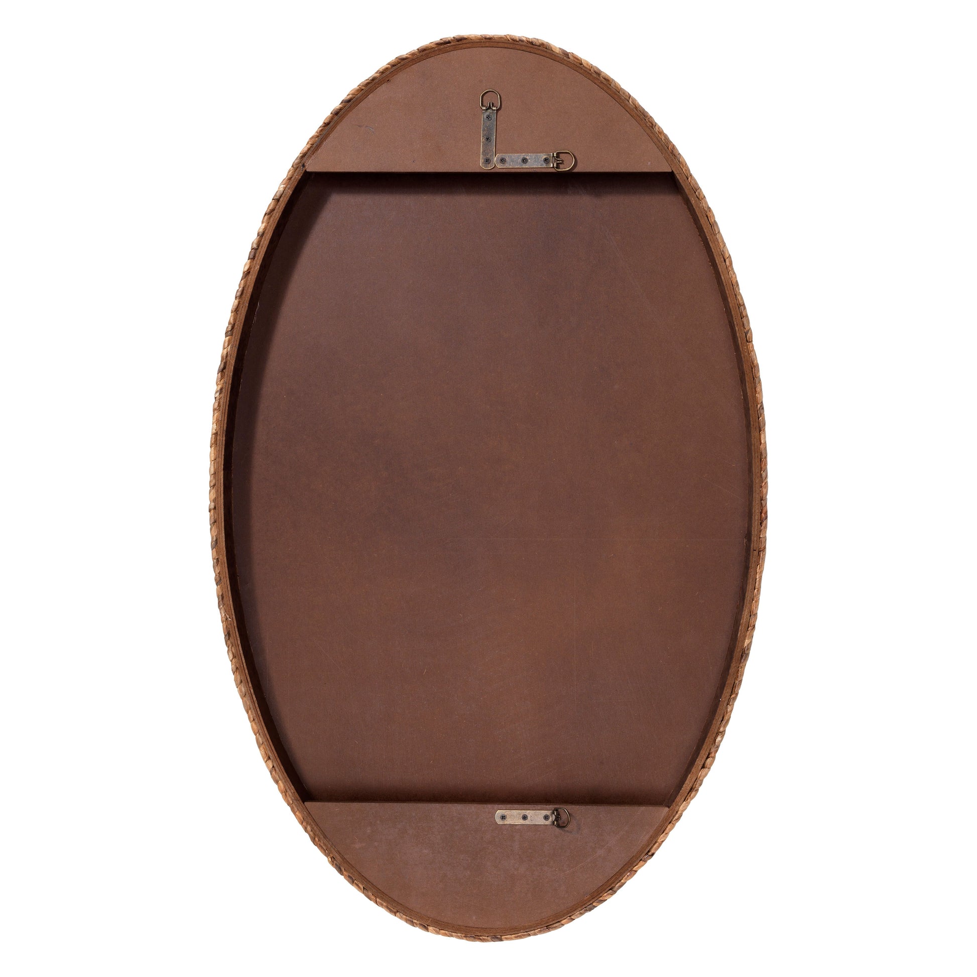 Sparrow Braided Oval Mirror by Jamie Young