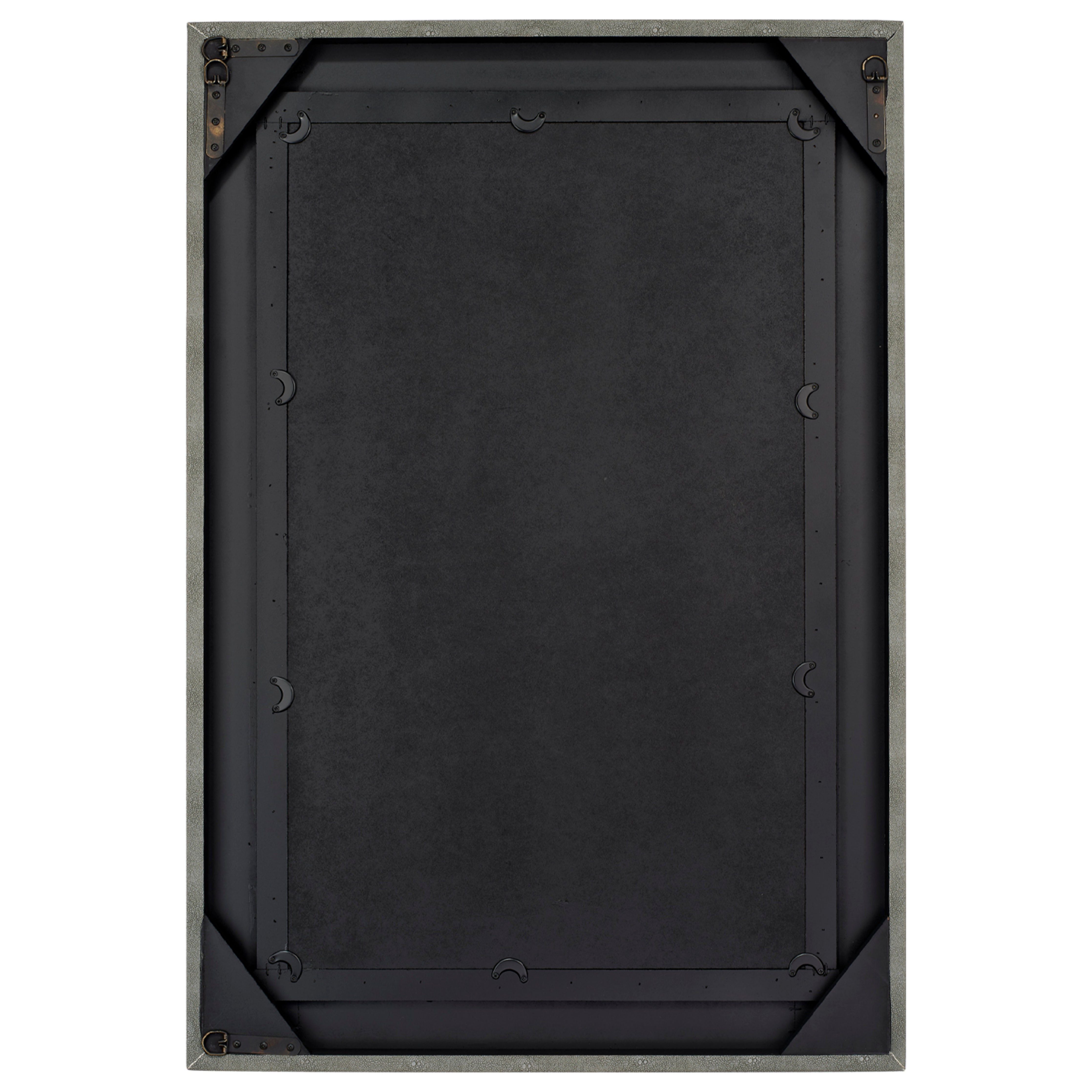 Structure Shagreen Rectangle Mirror by Jamie Young
