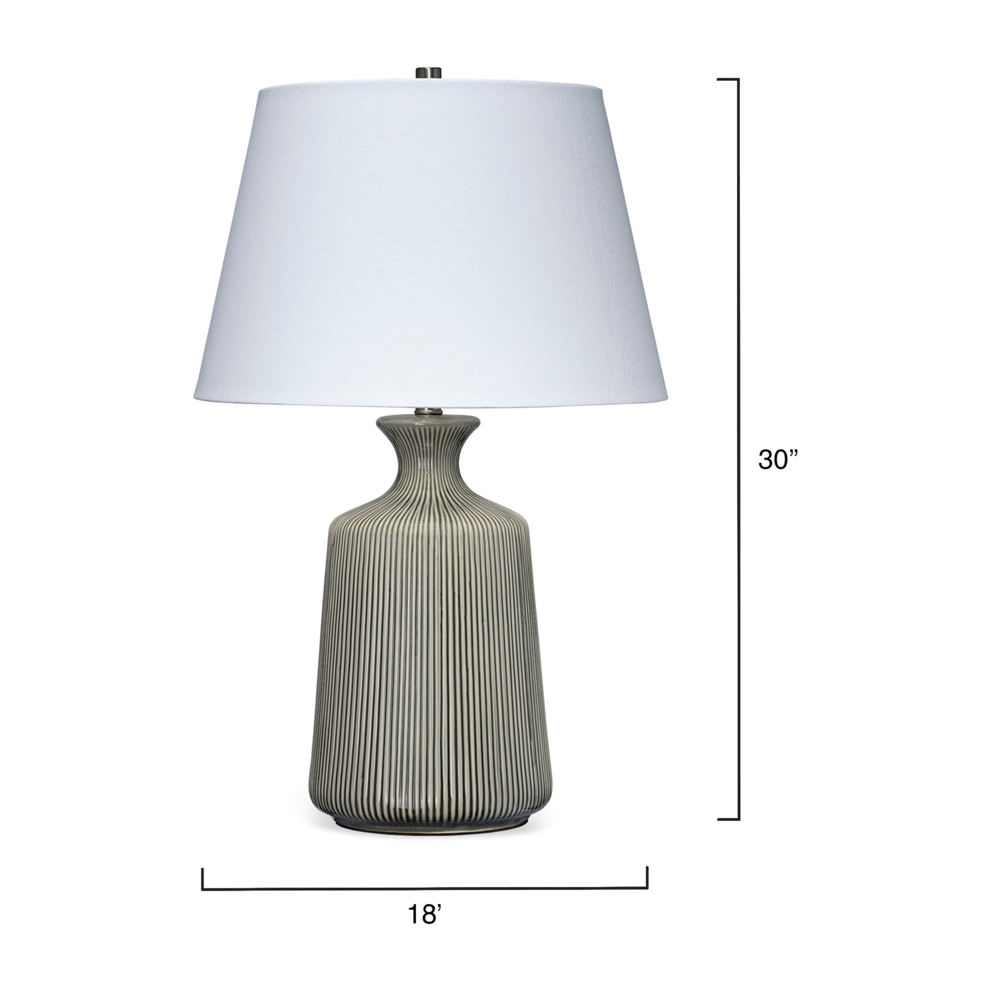 Brenton Ceramic Table Lamp by Jamie Young