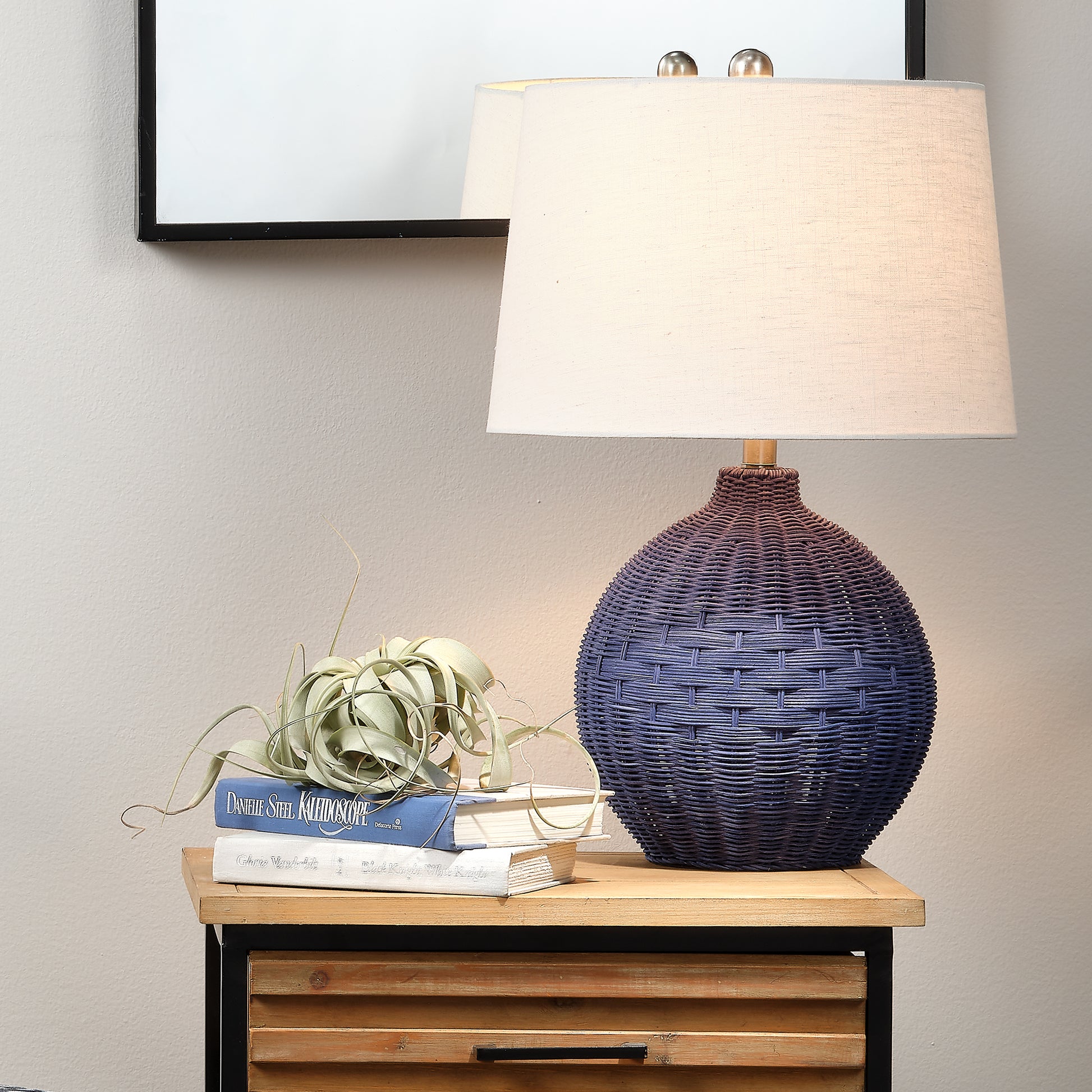 Cape Rattan Table Lamp by Jamie Young